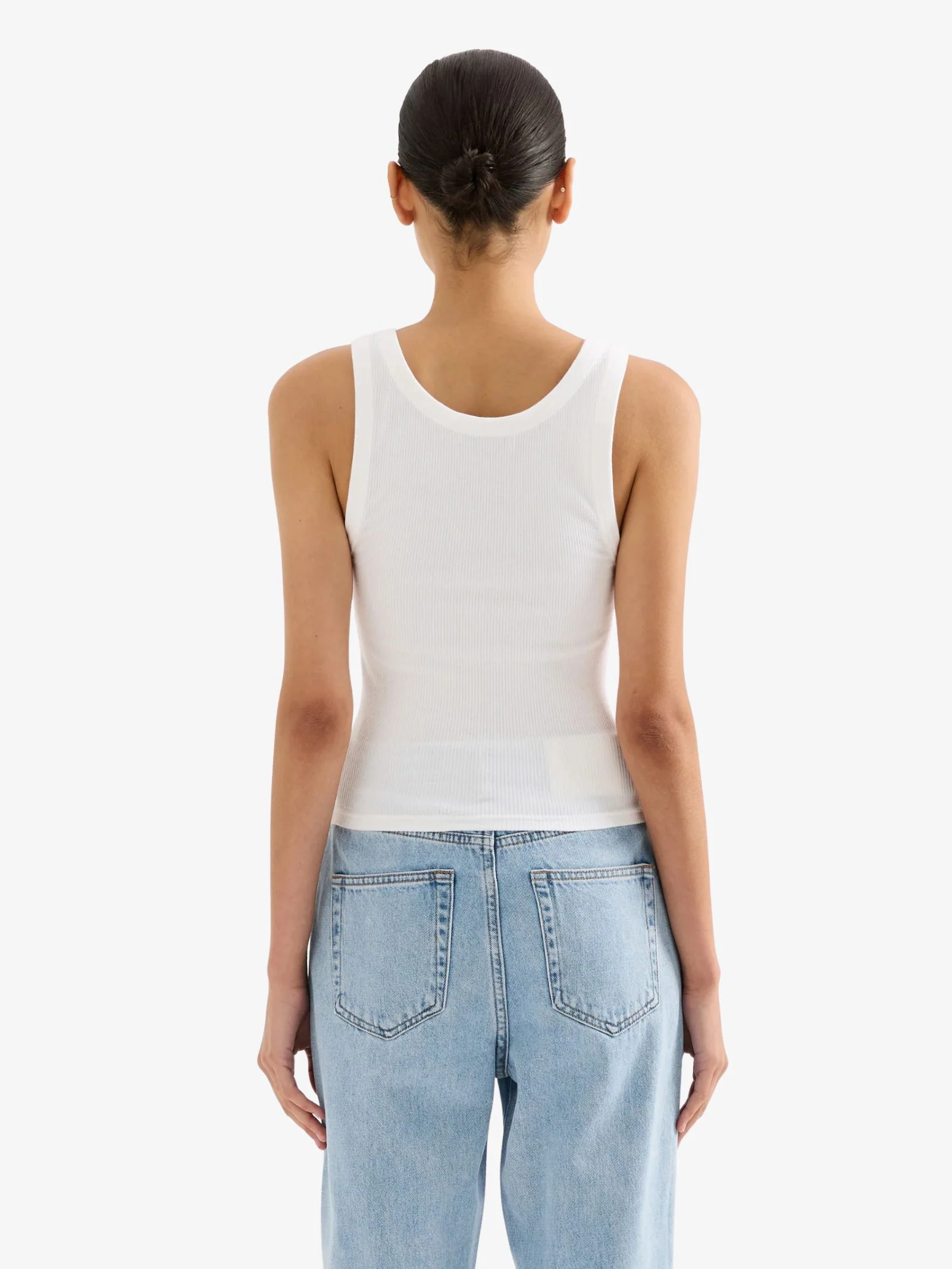 Organic Rib Singlet - Image 2