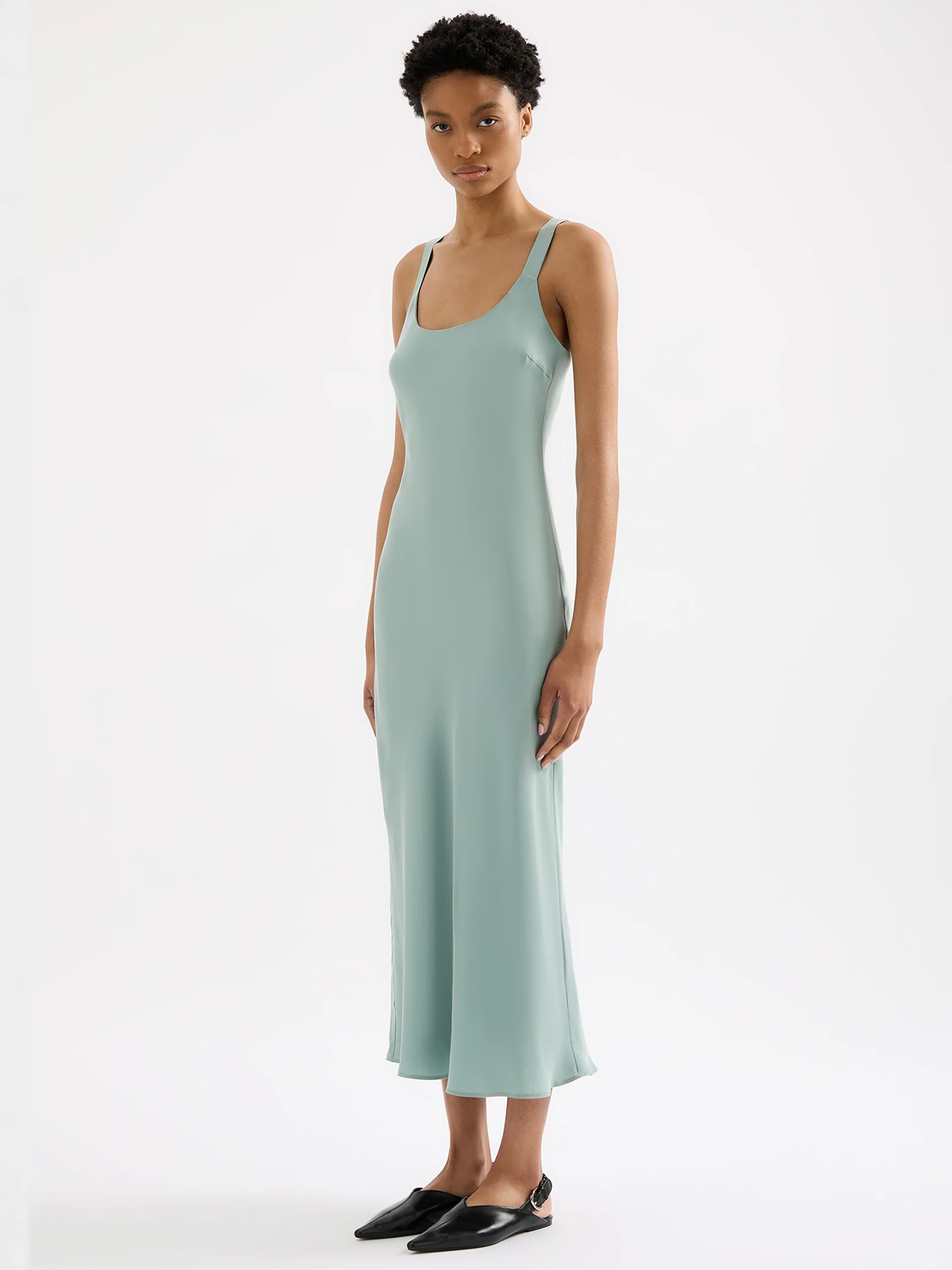 Ren Cupro Slip Dress - Image 3