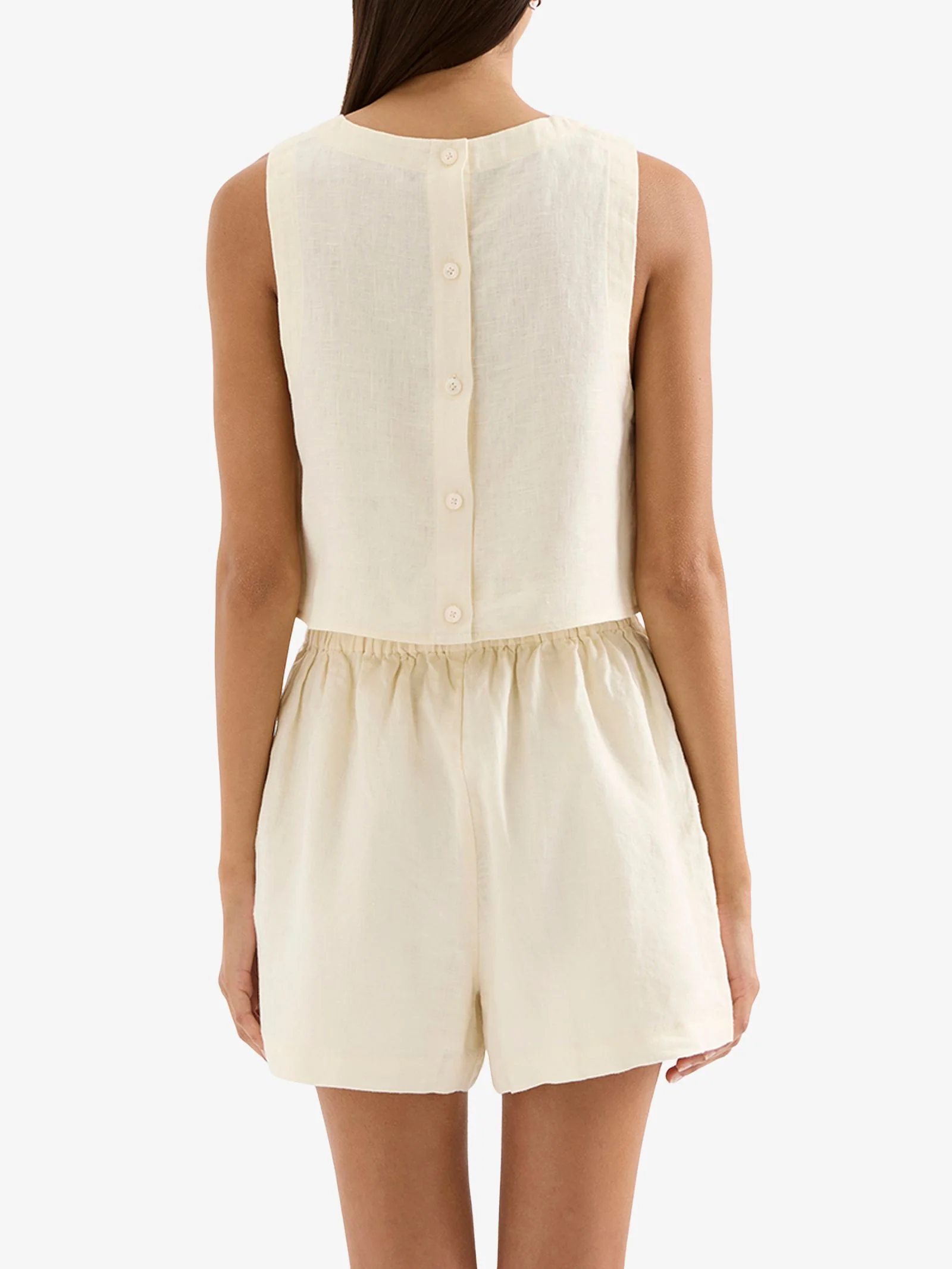 Sian Linen Top - Image 2