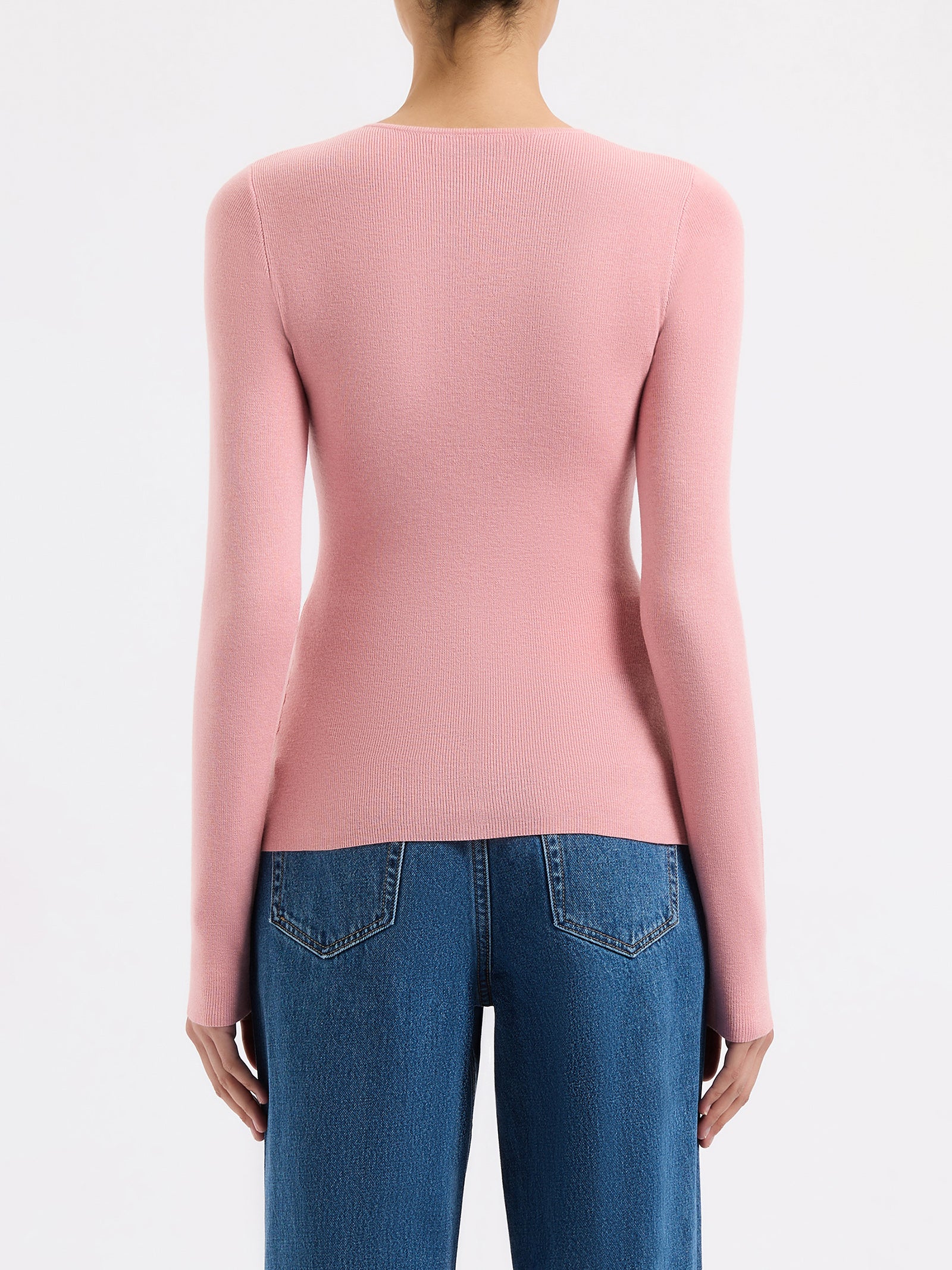 Simone Knit Top - Peony - Image 2