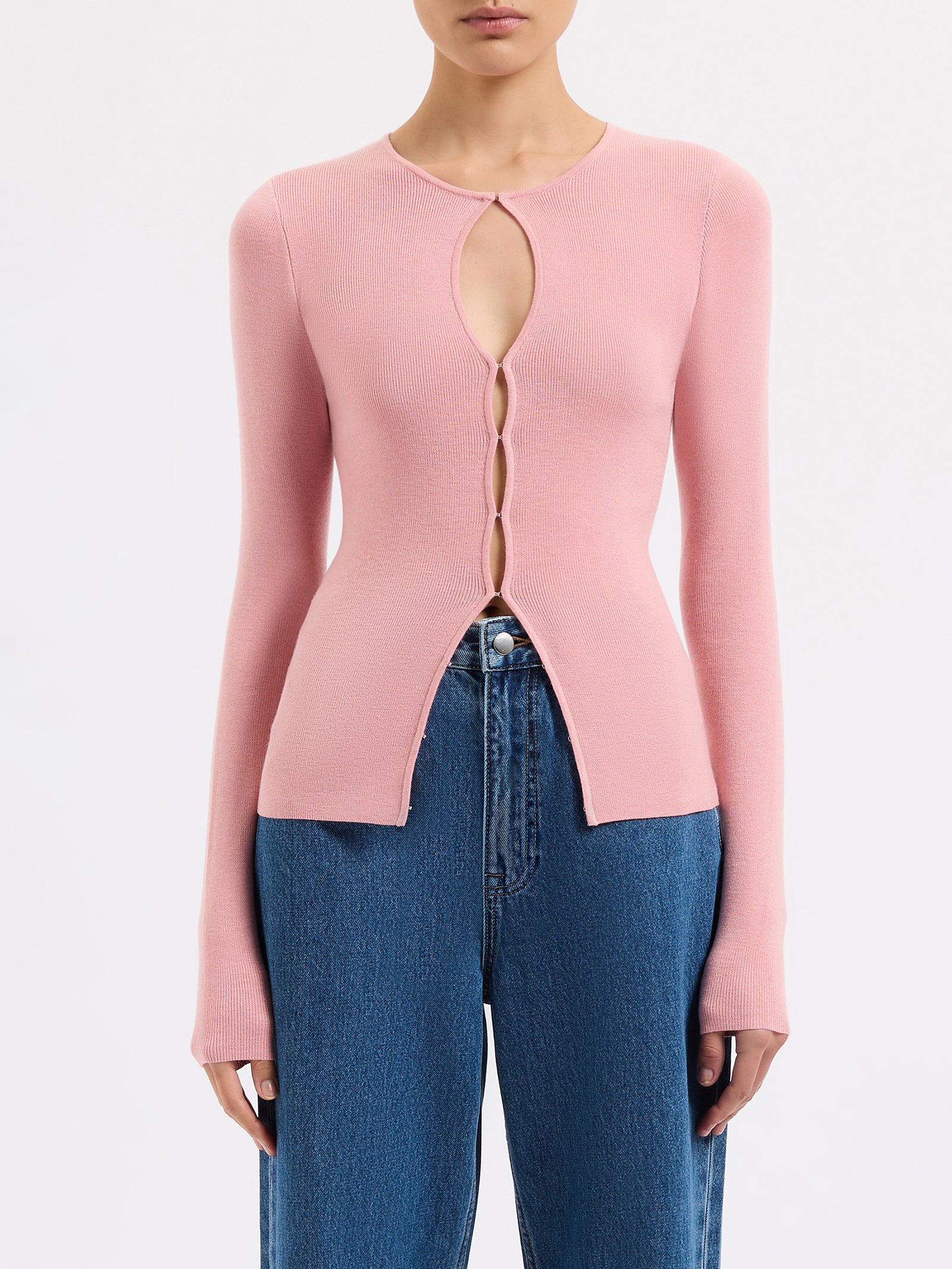 Simone Knit Top - Peony - Image 3