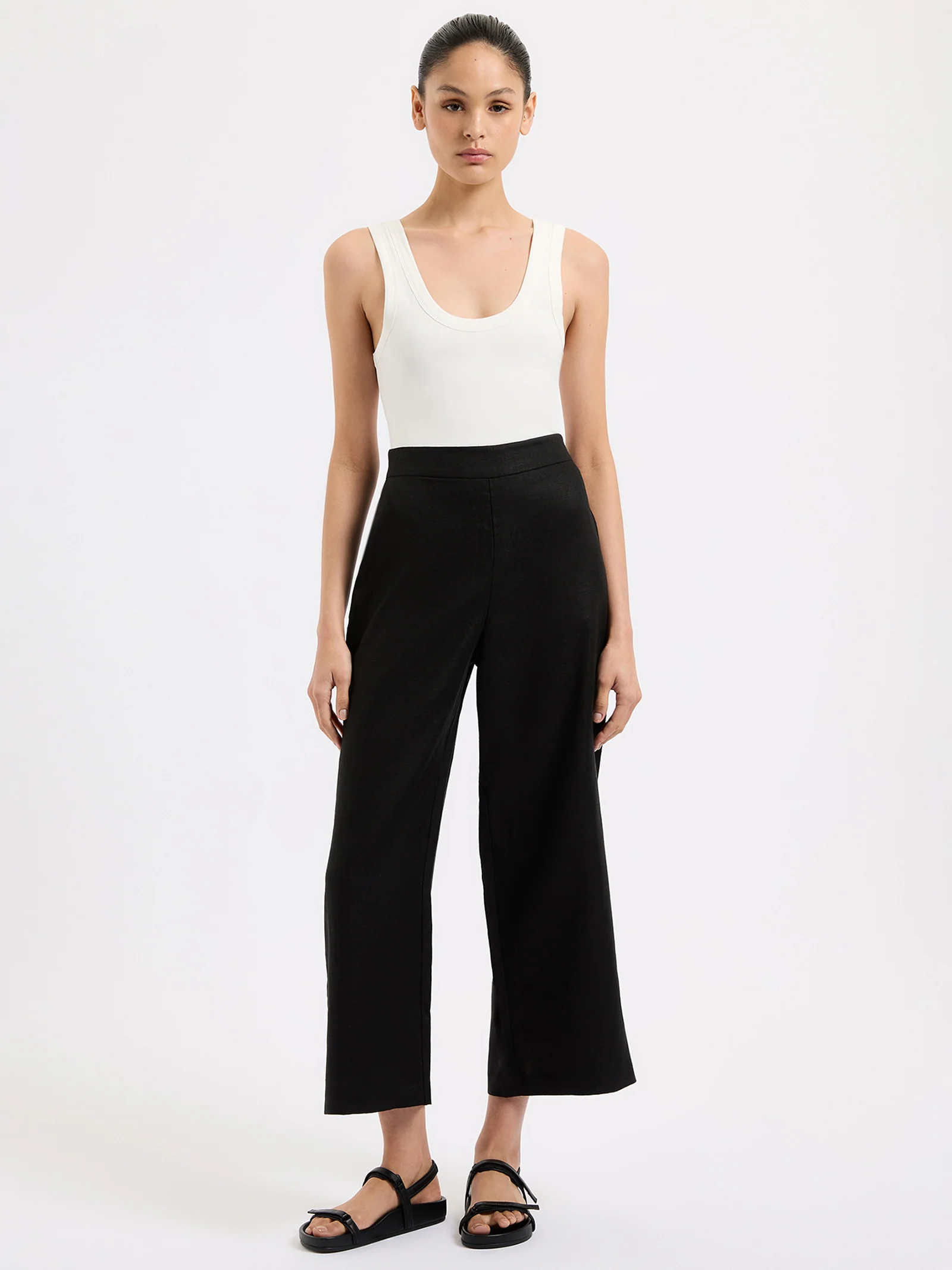 Thilda Linen Culotte - Image 3