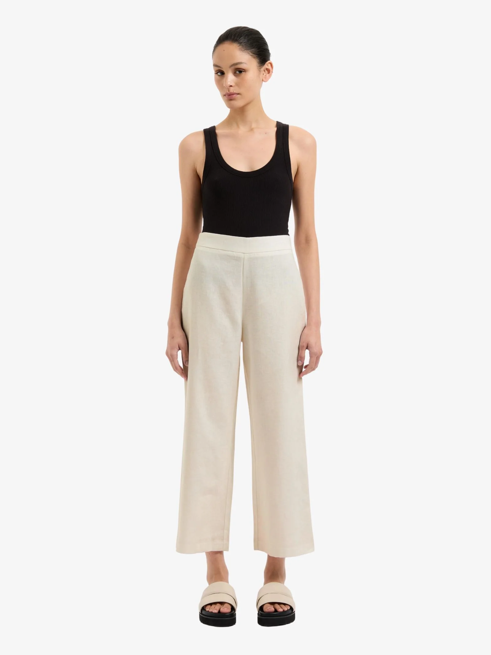 Thilda Linen Culotte - Image 4