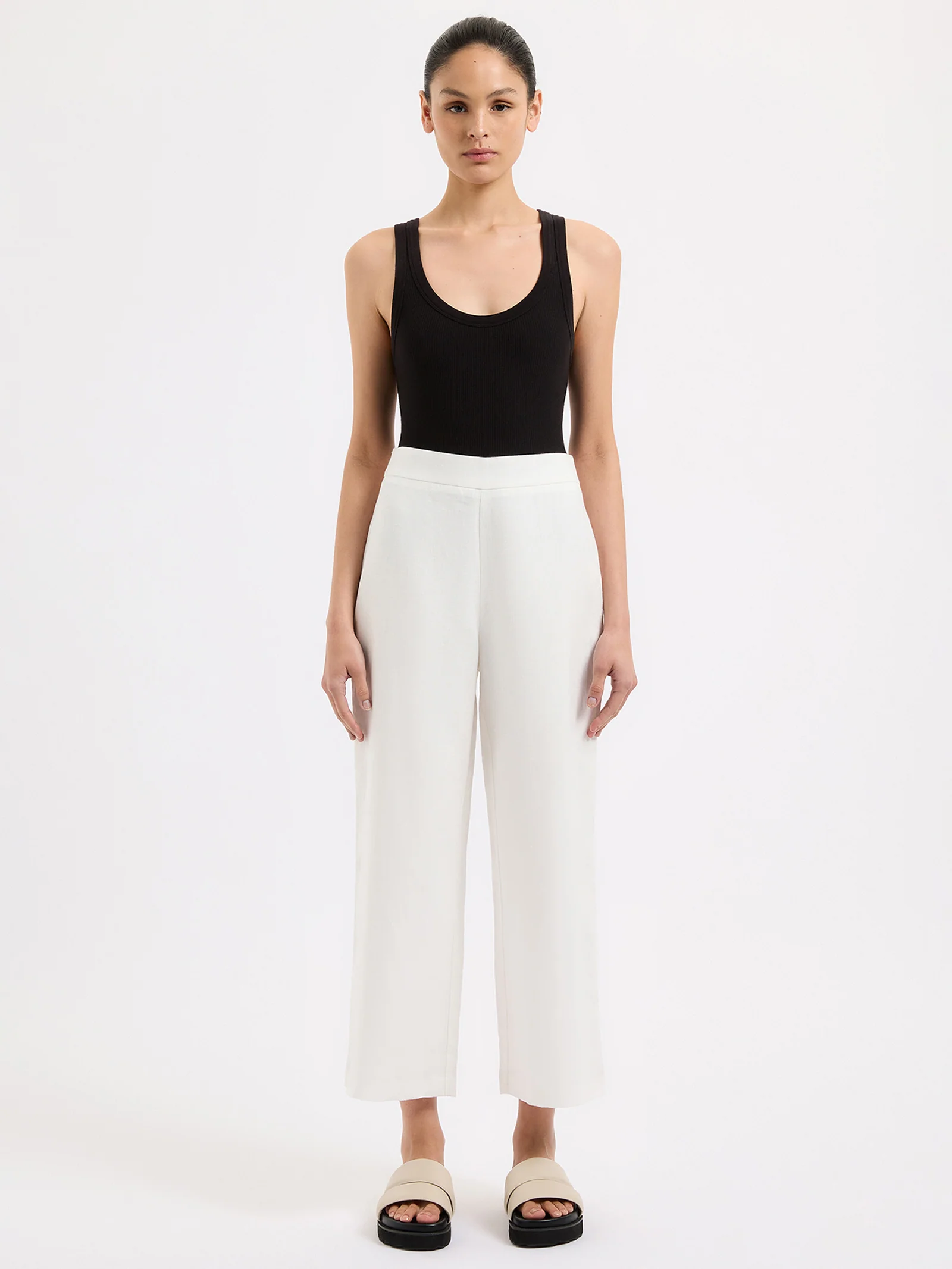 Thilda Linen Culotte - Image 4
