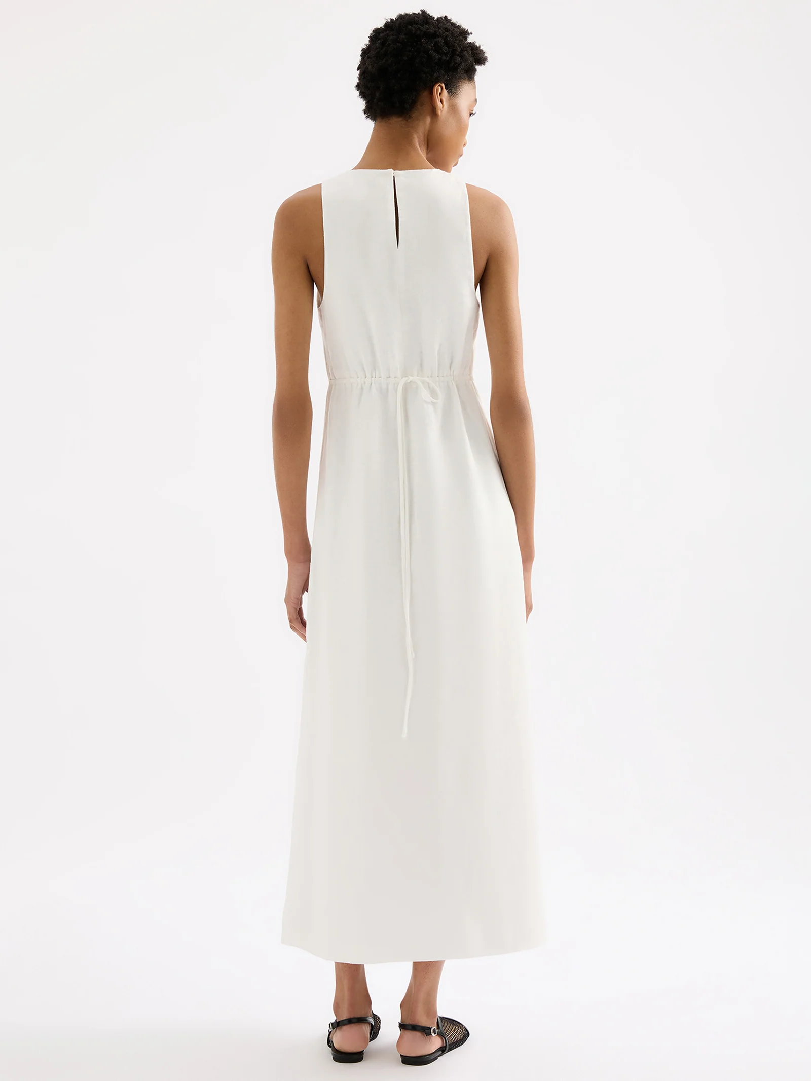 Thilda Linen Maxi Dress - Image 2