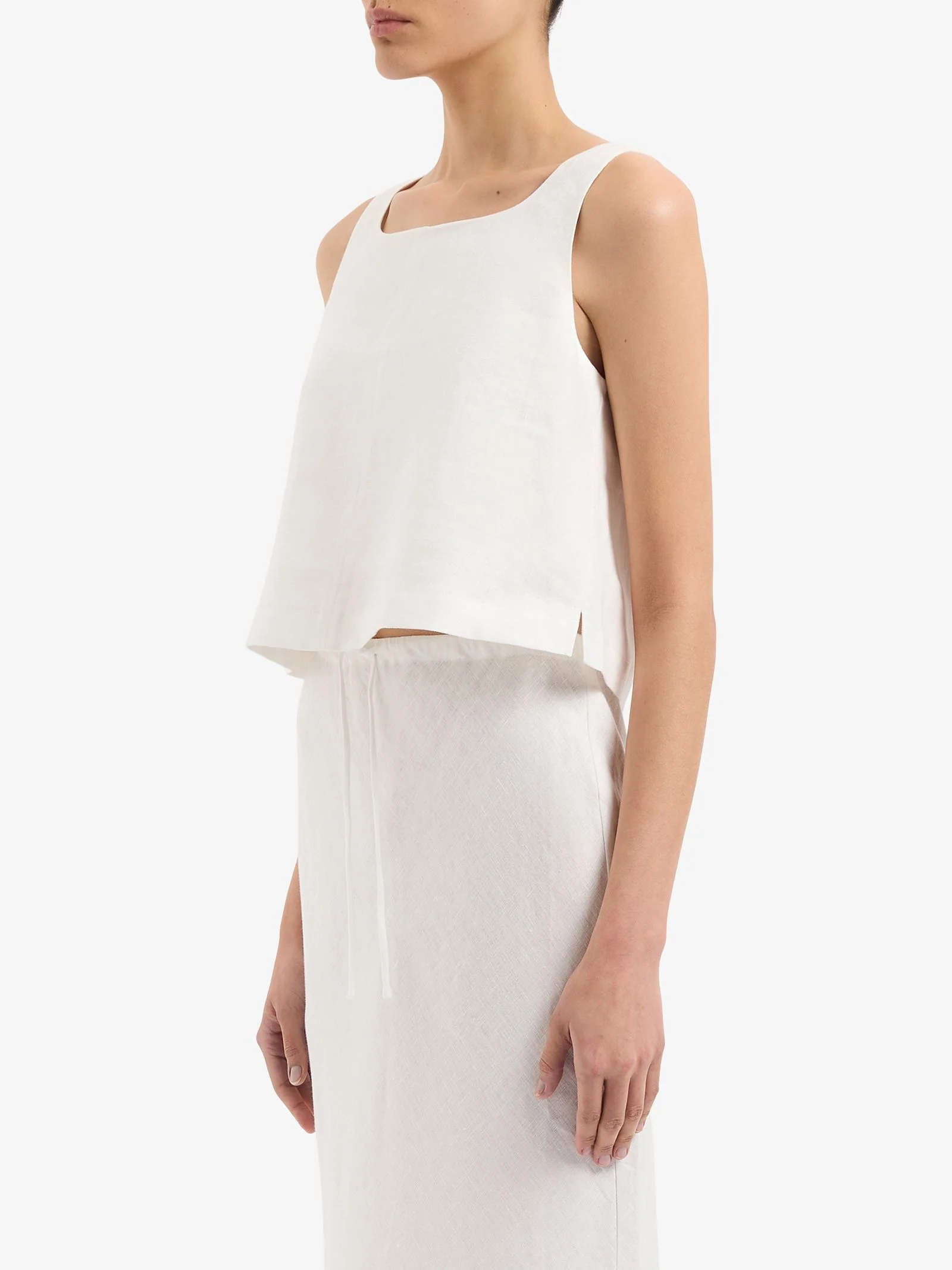 Thilda Linen Top - Image 3