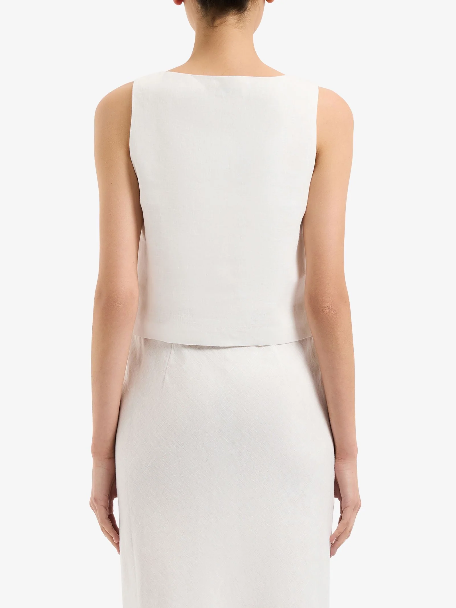Thilda Linen Top - Image 4