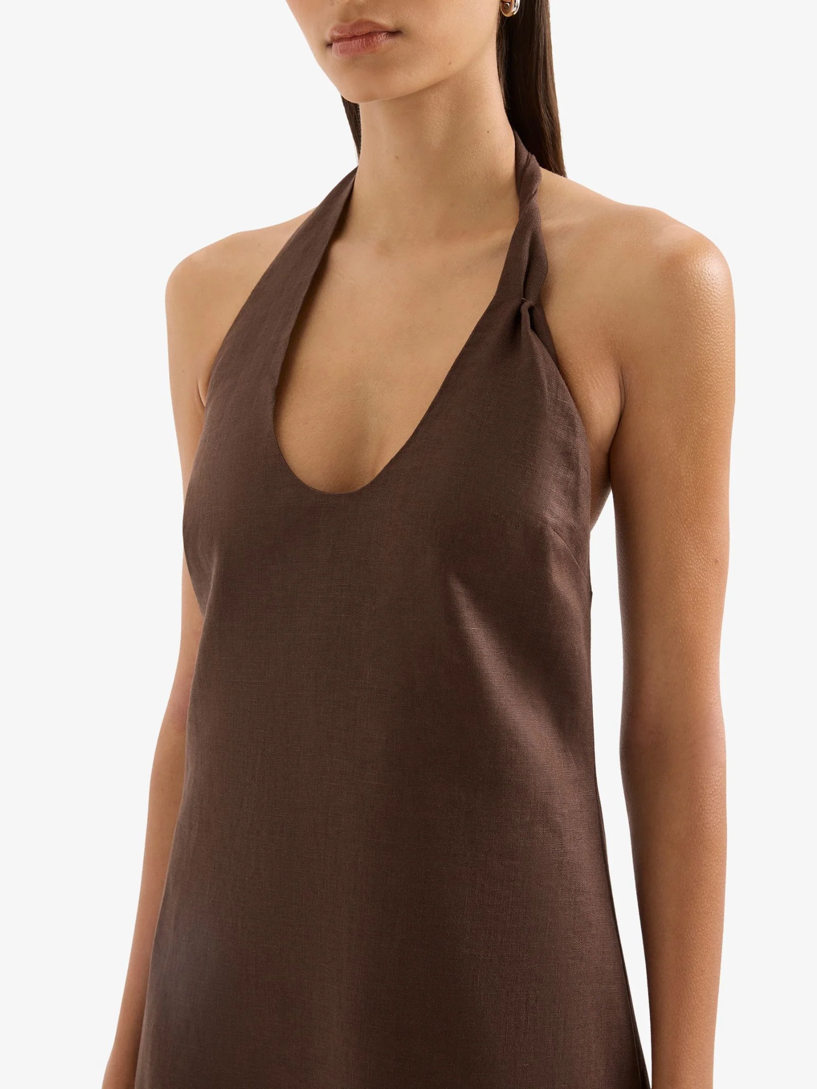 Zayda Linen Dress - Image 2