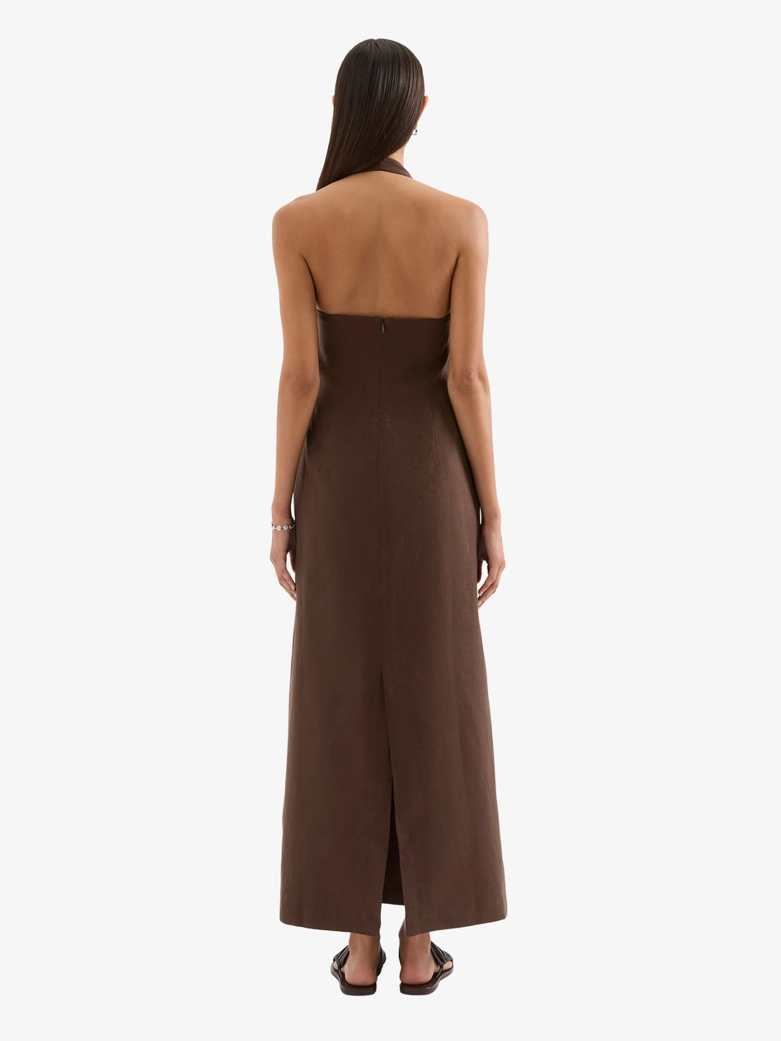 Zayda Linen Dress - Image 4