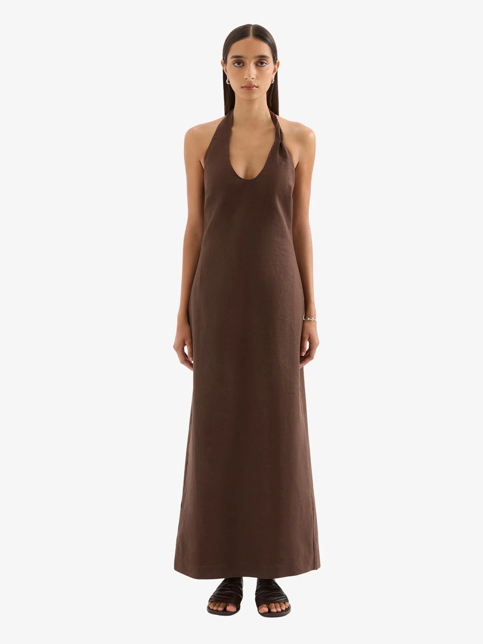 Zayda Linen Dress - Image 5