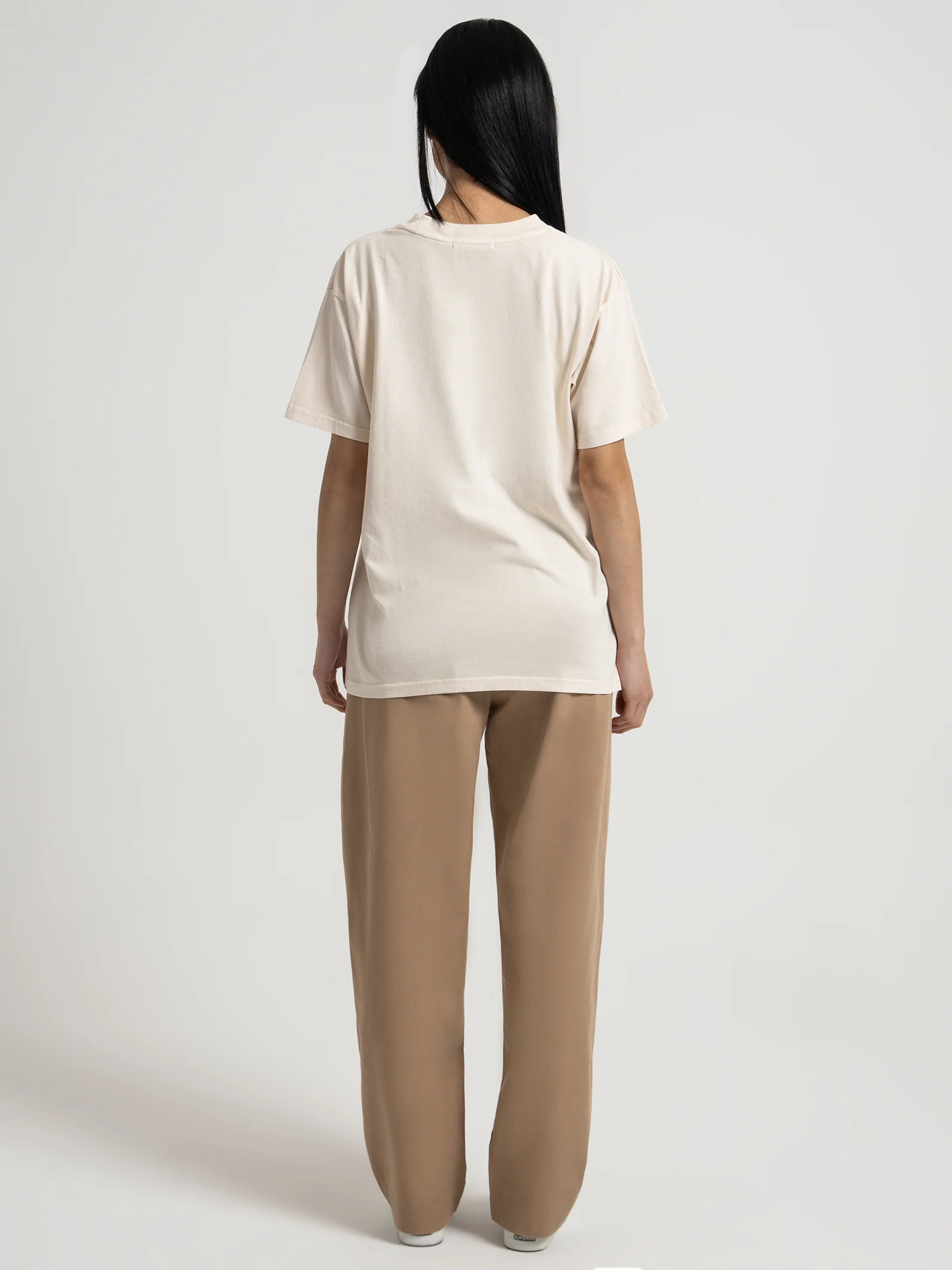 Nude. Organic Boyfriend T-Shirt - Image 5