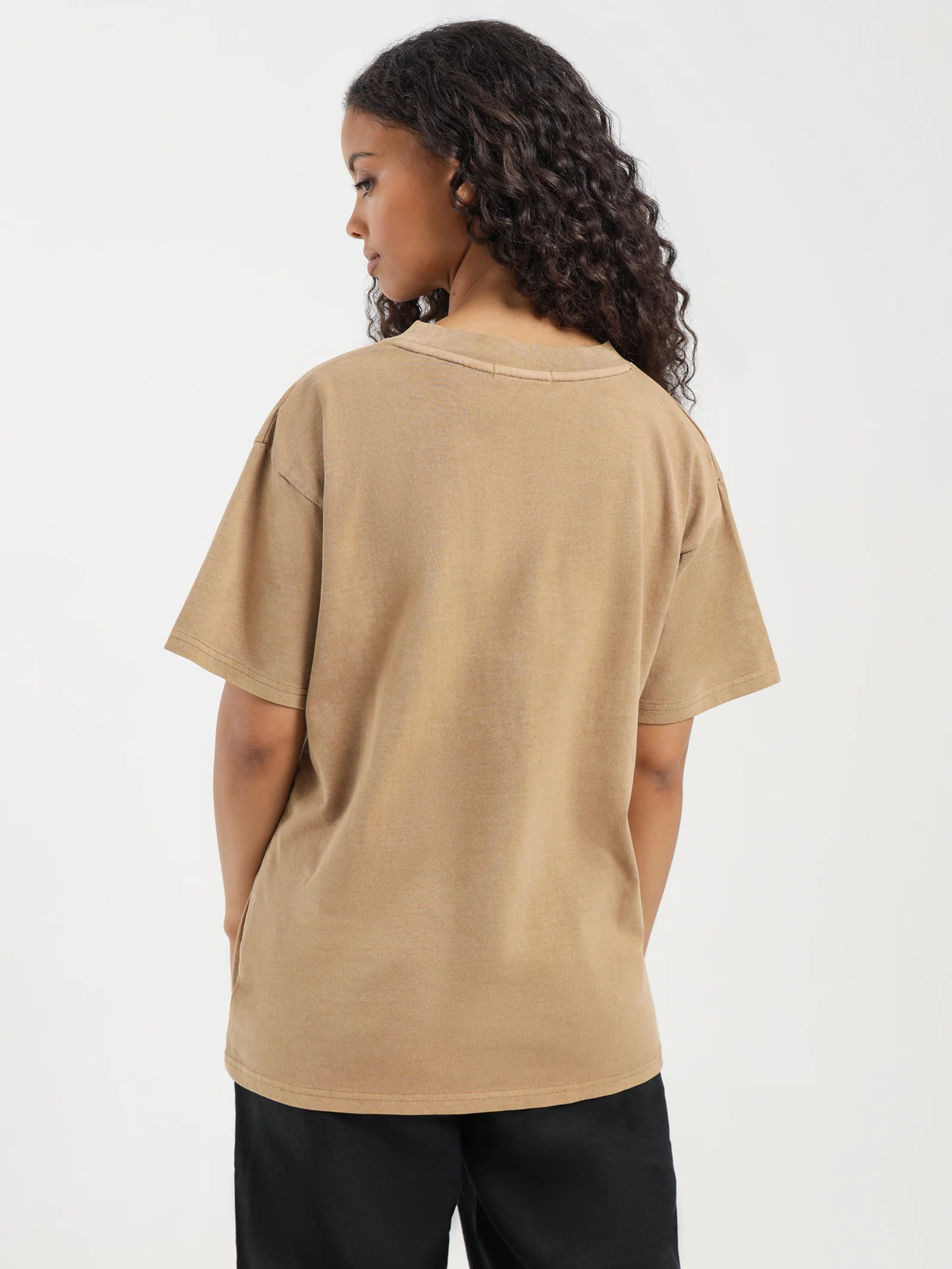 Nude Organic Boyfriend T-Shirt - Image 5