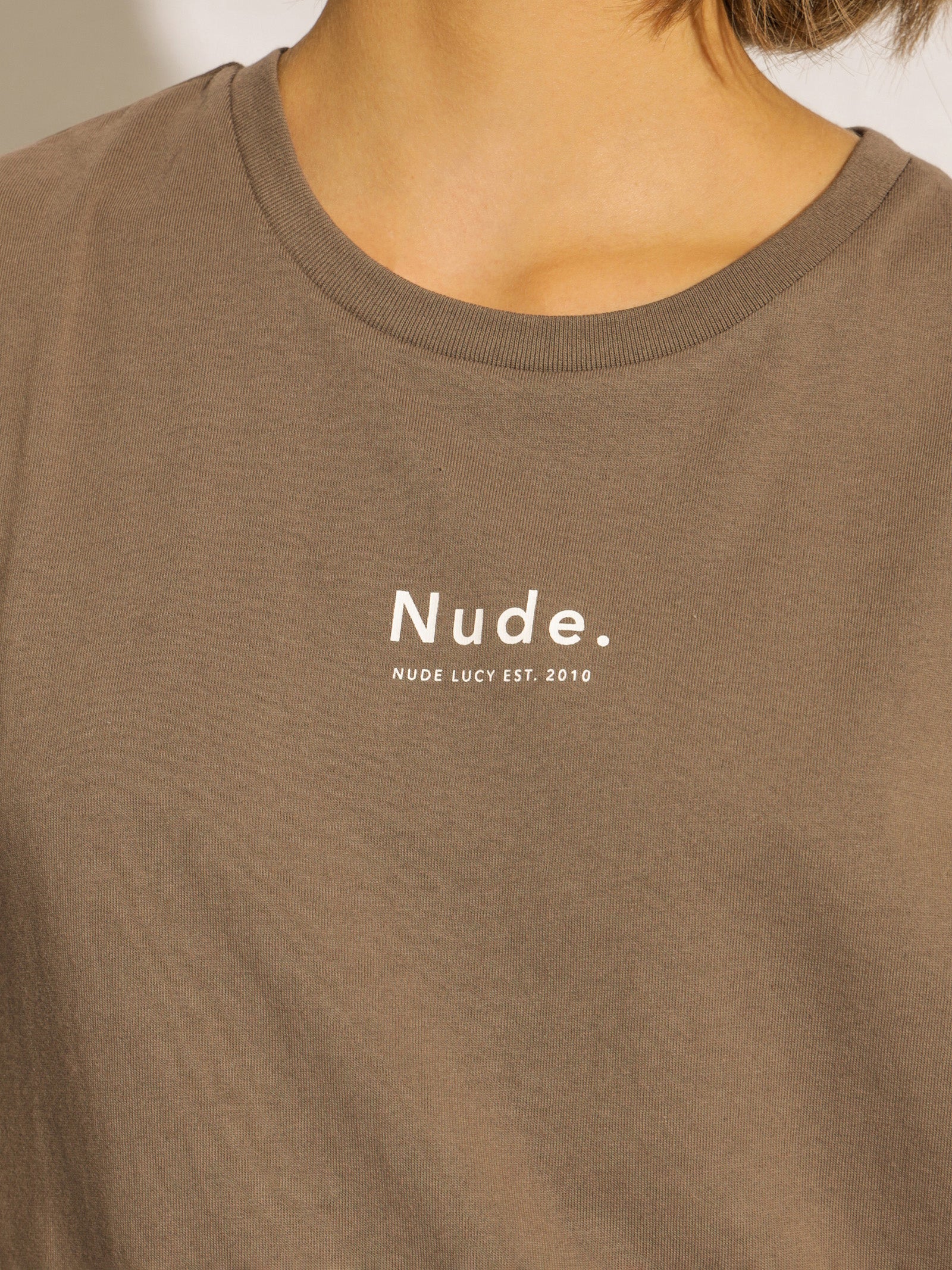 Nude Organic Heritage T-Shirt - Image 3