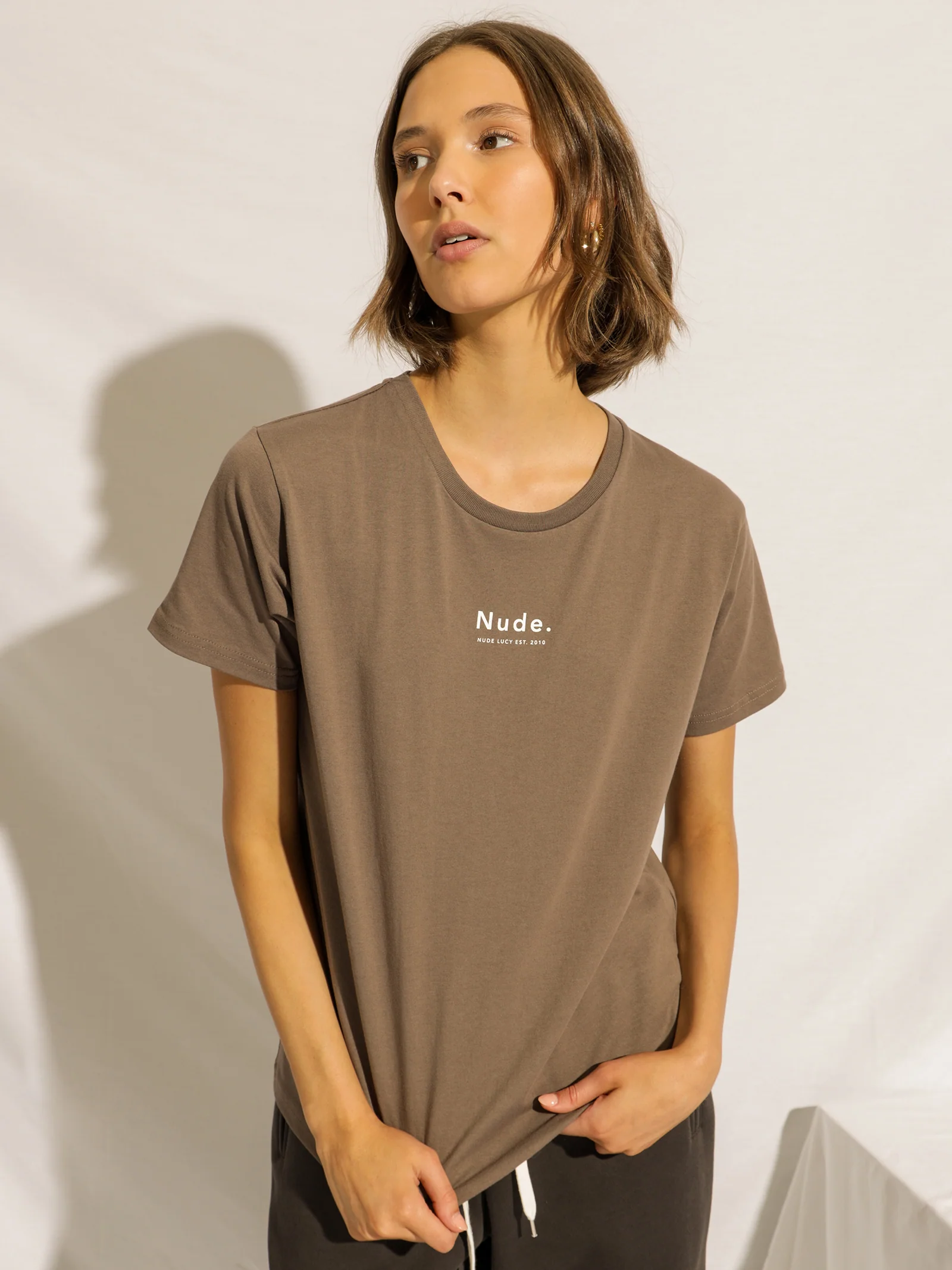 Nude Organic Heritage T-Shirt - Image 5