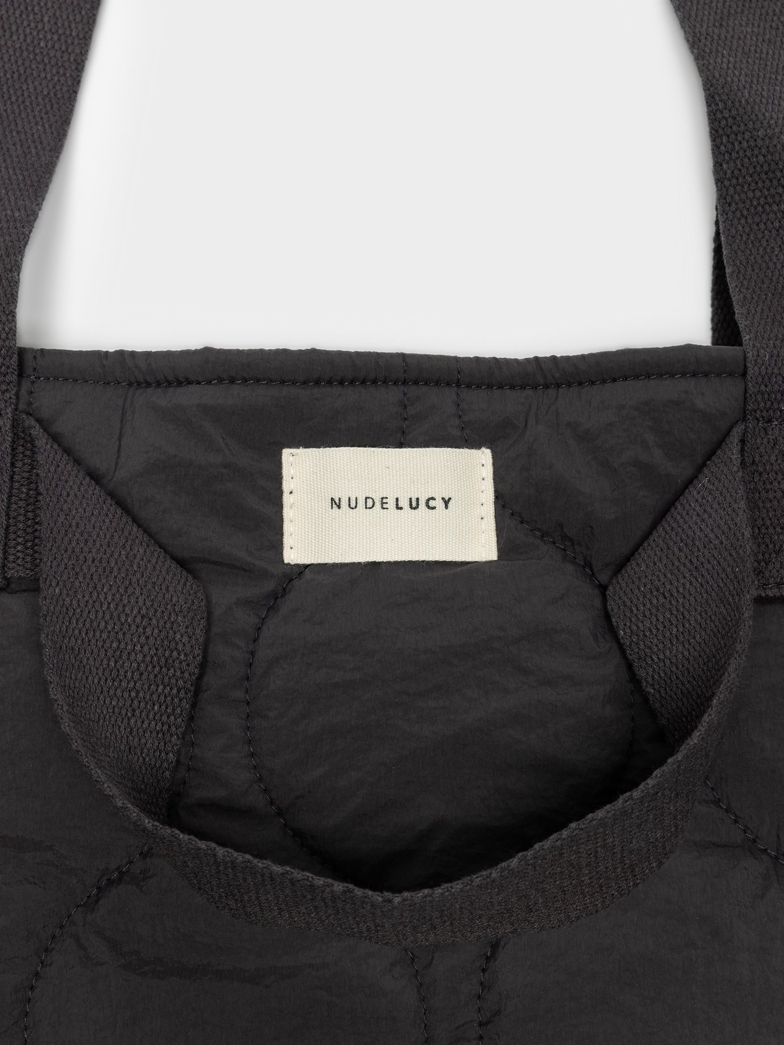 Nude Puffer Tote Bag - Image 2