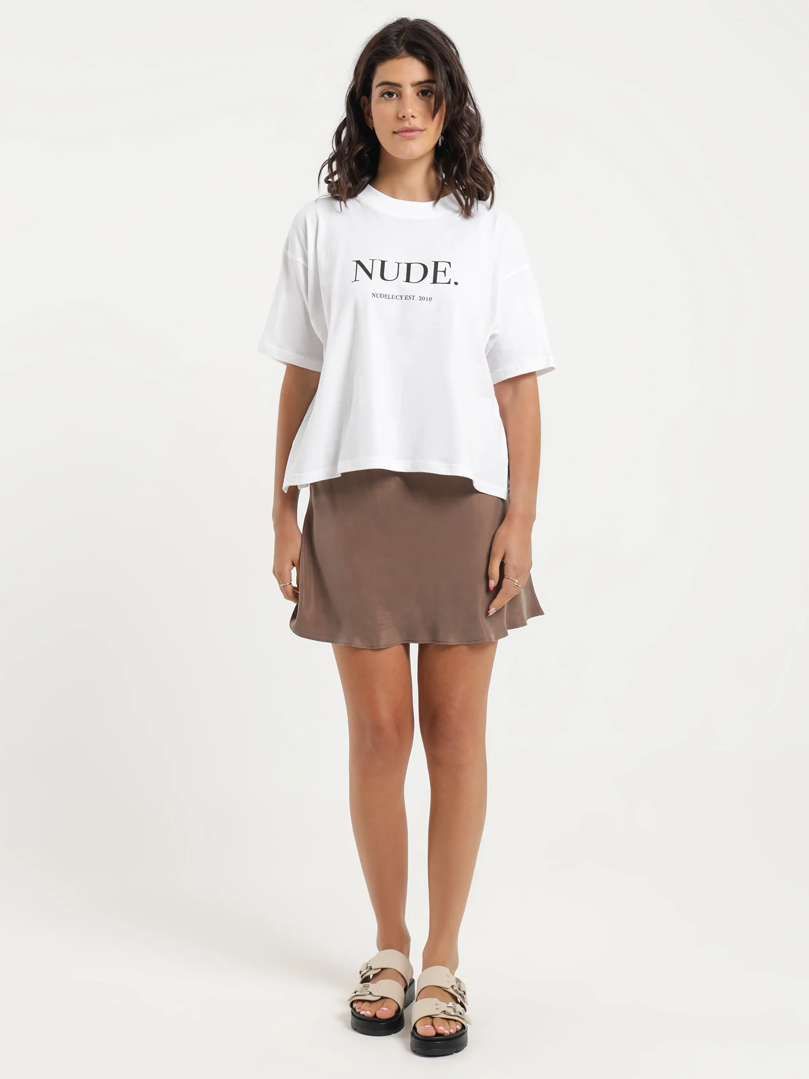 Nude Washed T-Shirt - Image 2