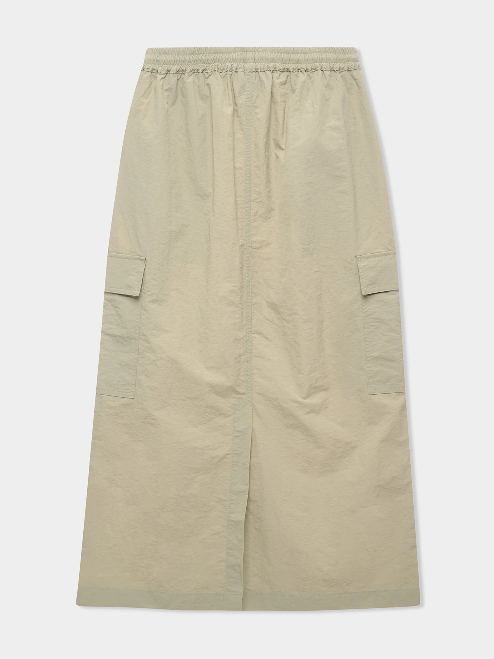 Nylon Cargo Midi Skirt - Image 5