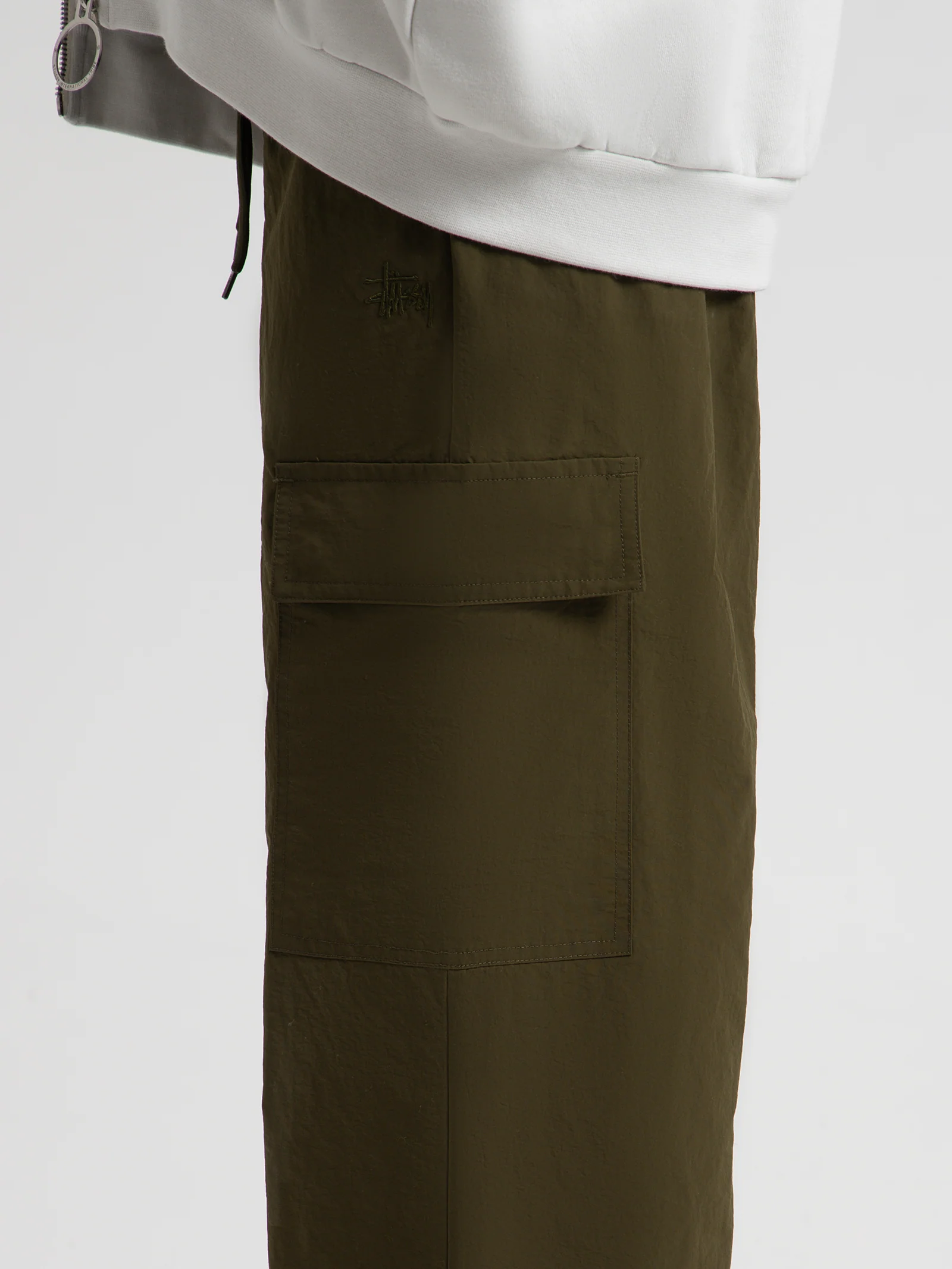 Nylon Cargo Pants - Image 3