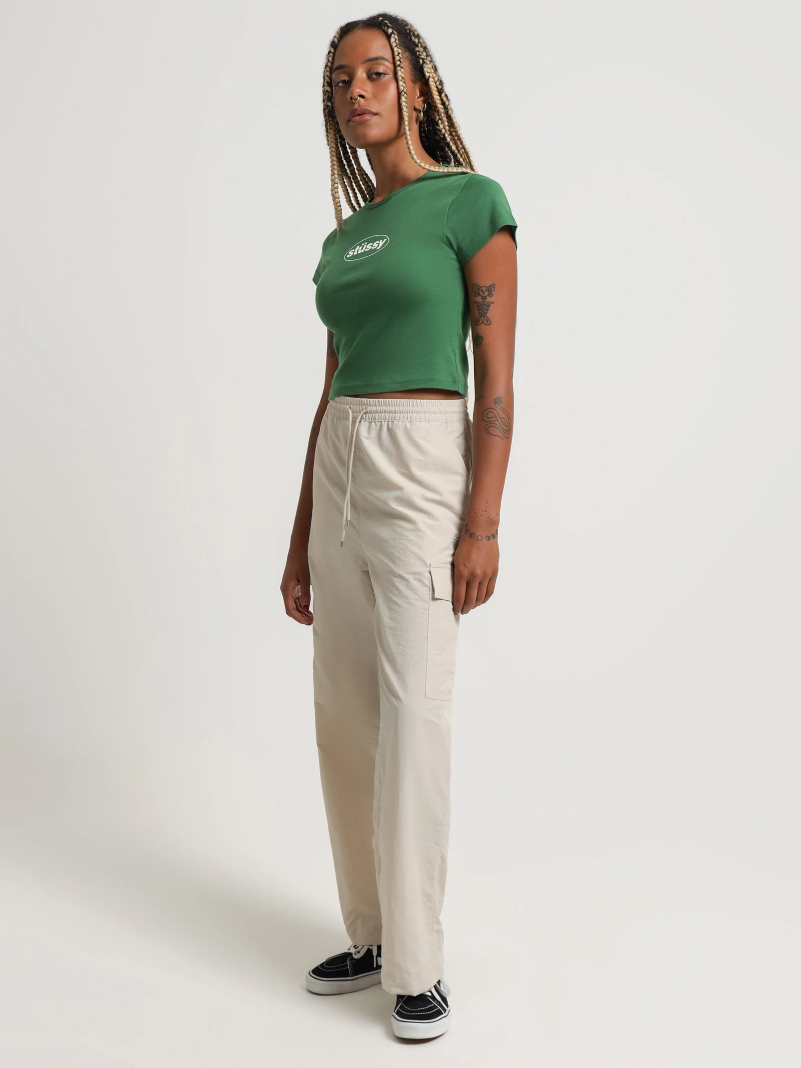 Nylon Cargo Pants - Image 4
