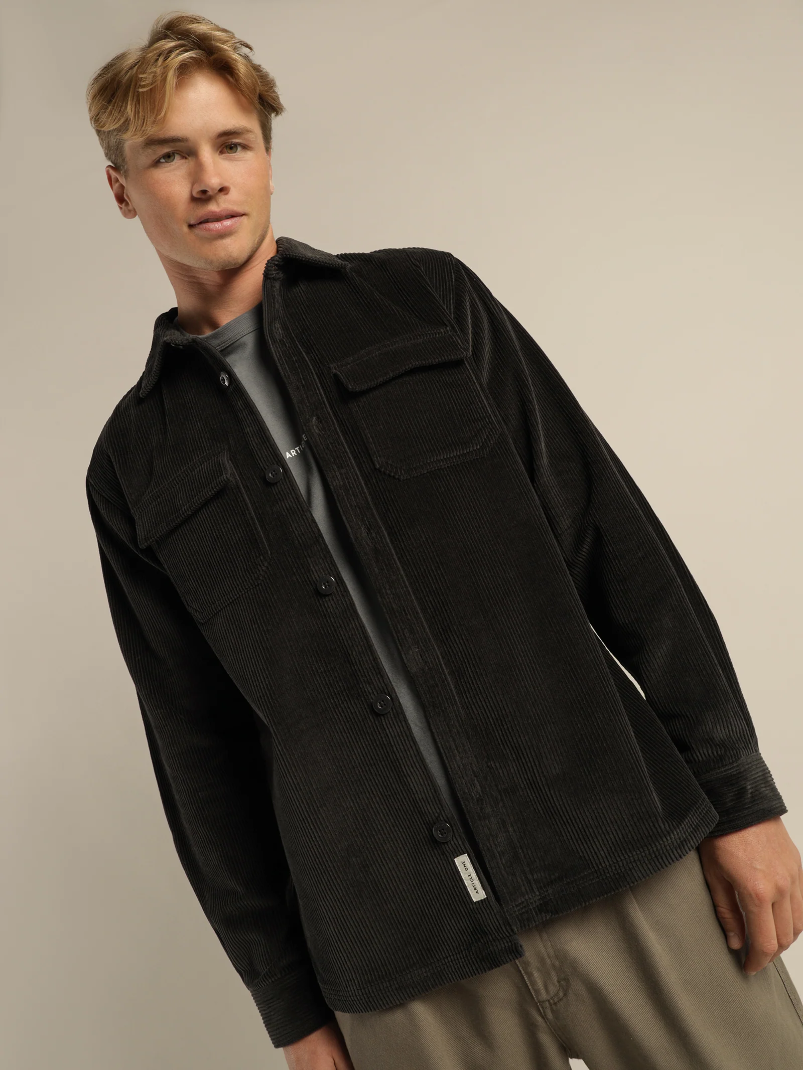 Oakes Cord Overshirt - Image 4