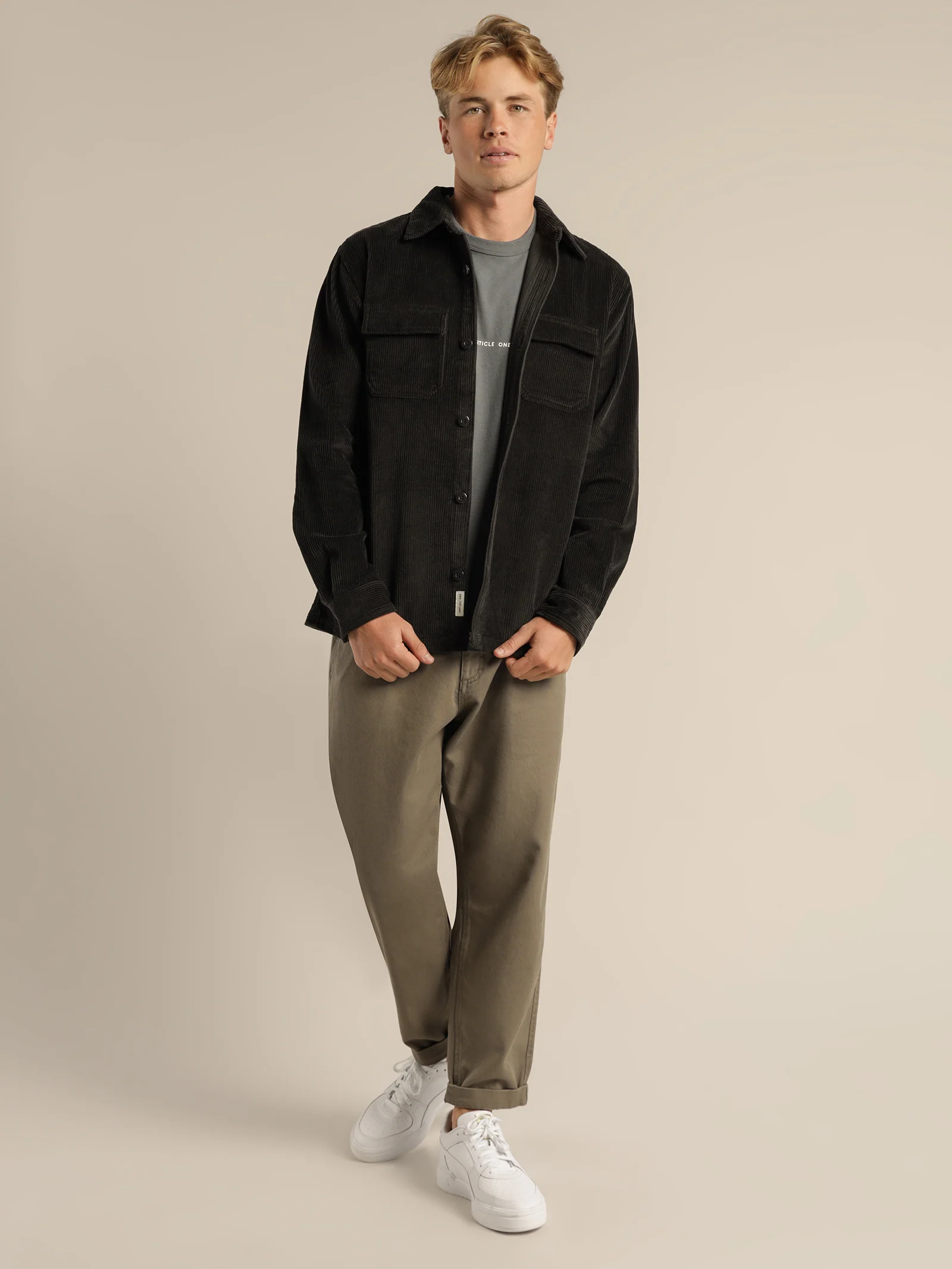 Oakes Cord Overshirt - Image 6