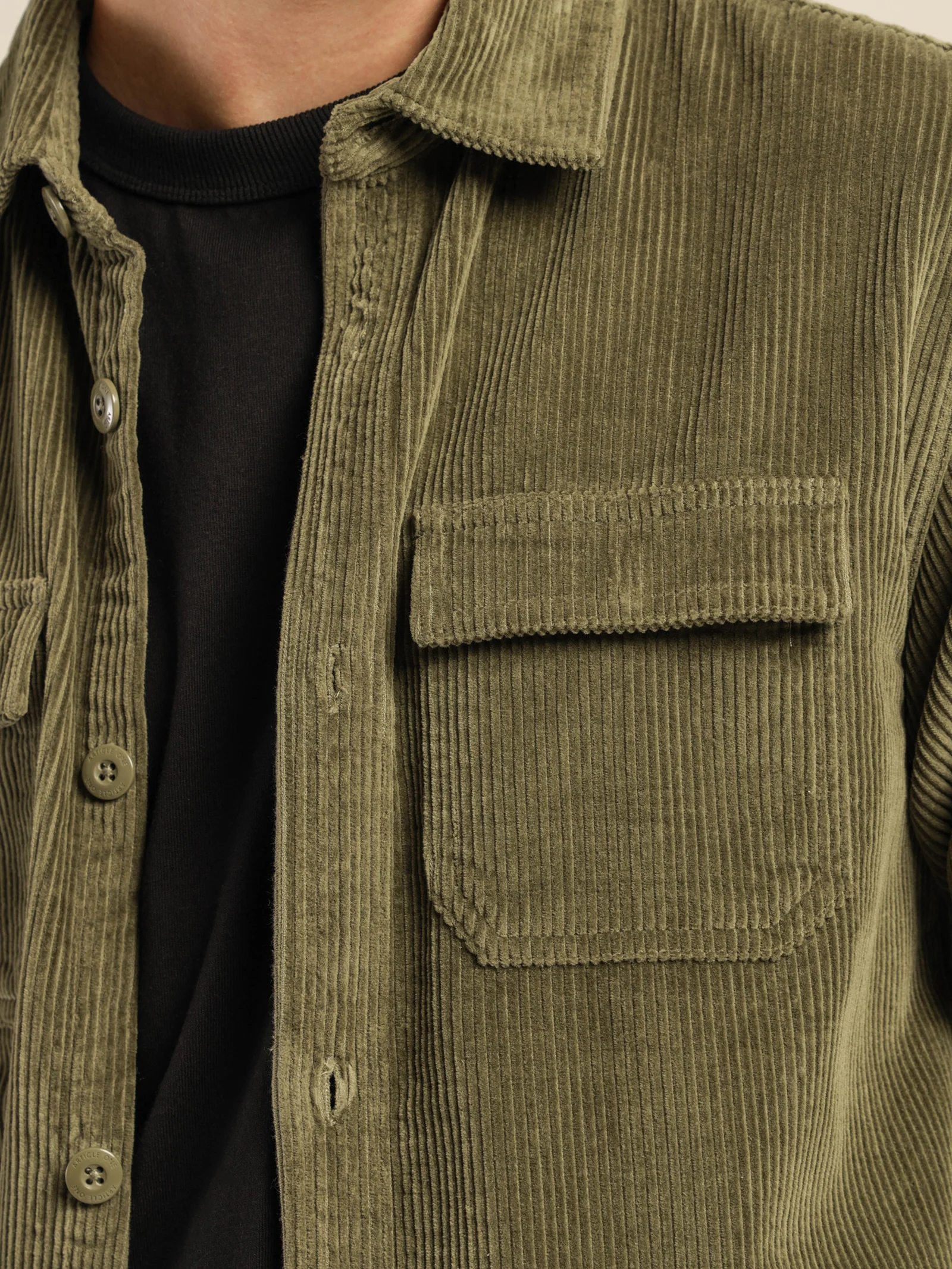 Oakes Cord Overshirt - Image 3