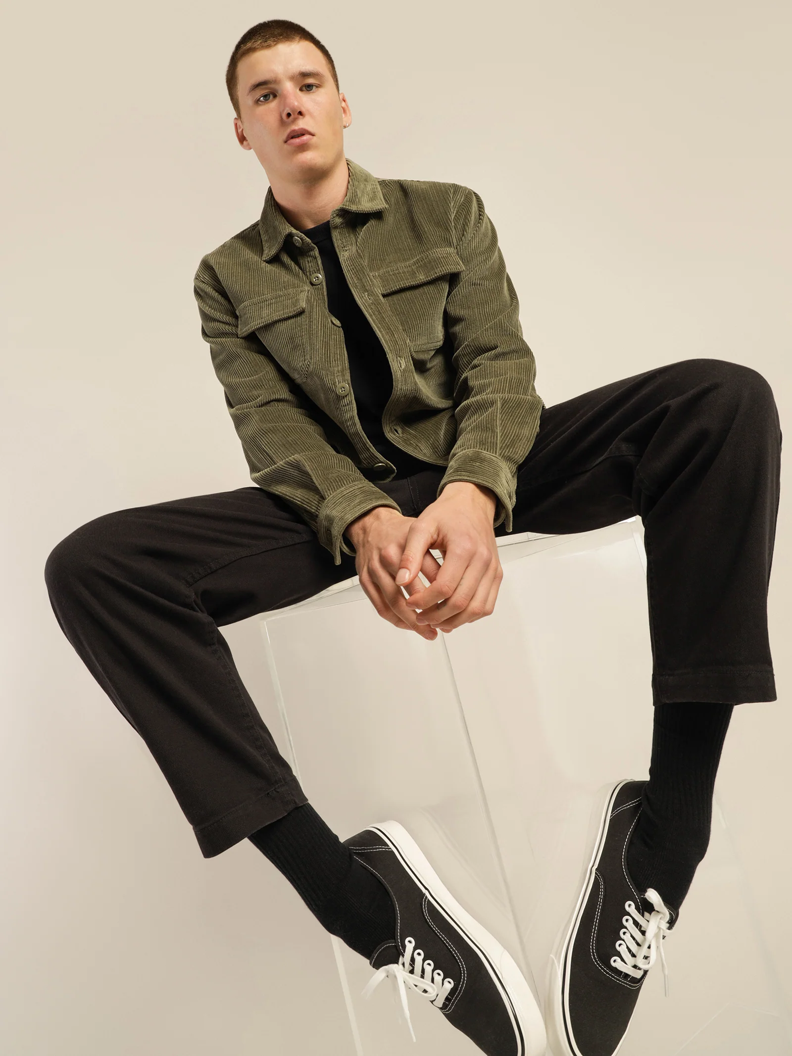 Oakes Cord Overshirt - Image 4