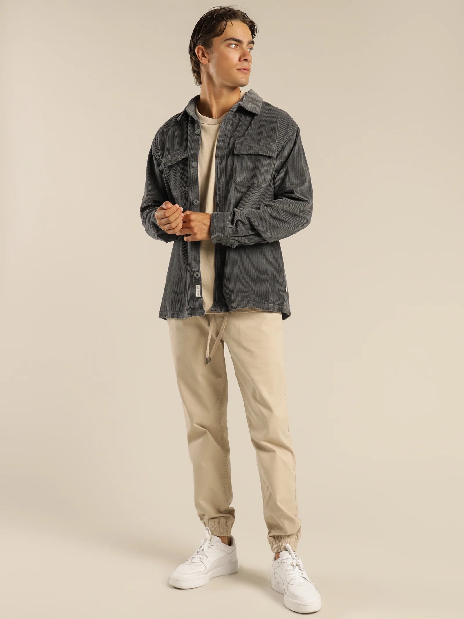 Oakes Cord Overshirt - Image 4