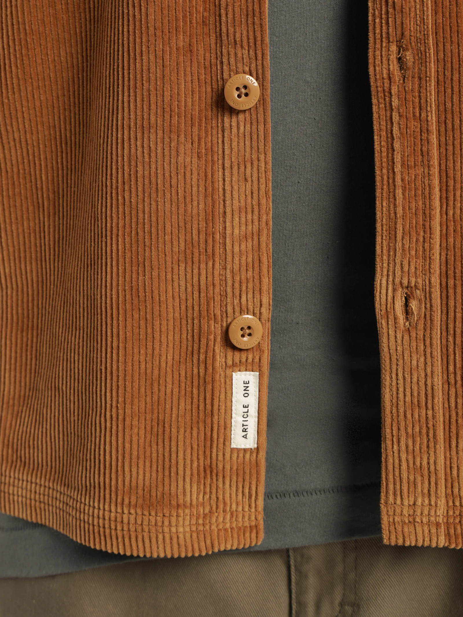 Oakes Cord Overshirt - Image 4