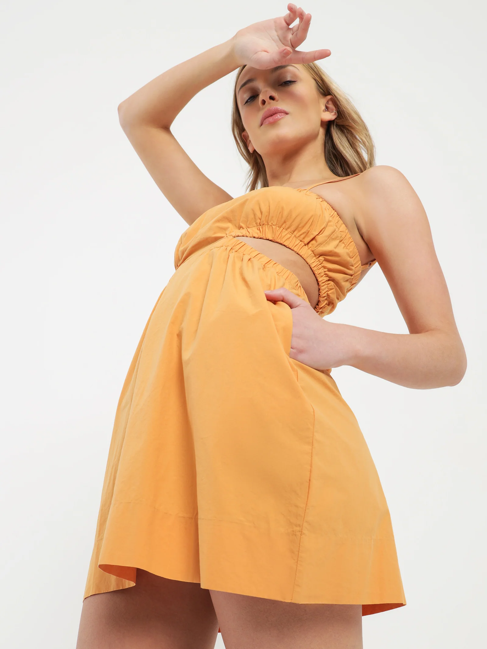 Oasis Cut Out Mini Dress - Image 2