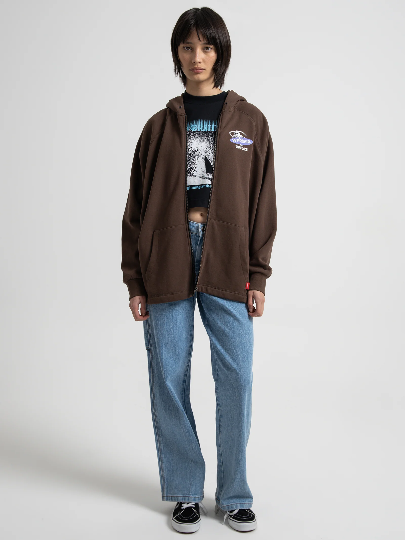 Offerings Oversized Zip Hoodie - Image 2