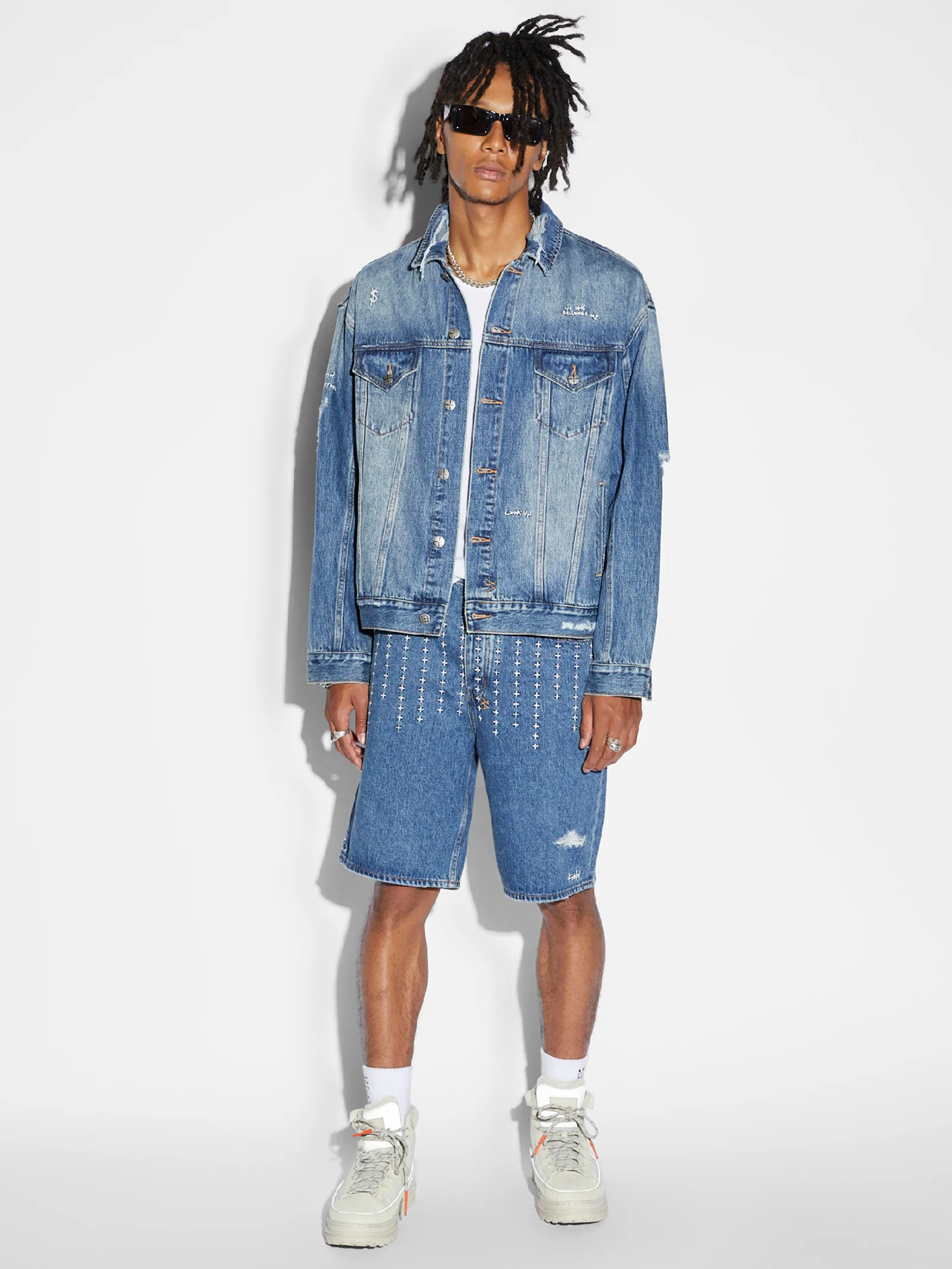 Oh G Ekstatic Denim Jacket - Image 2