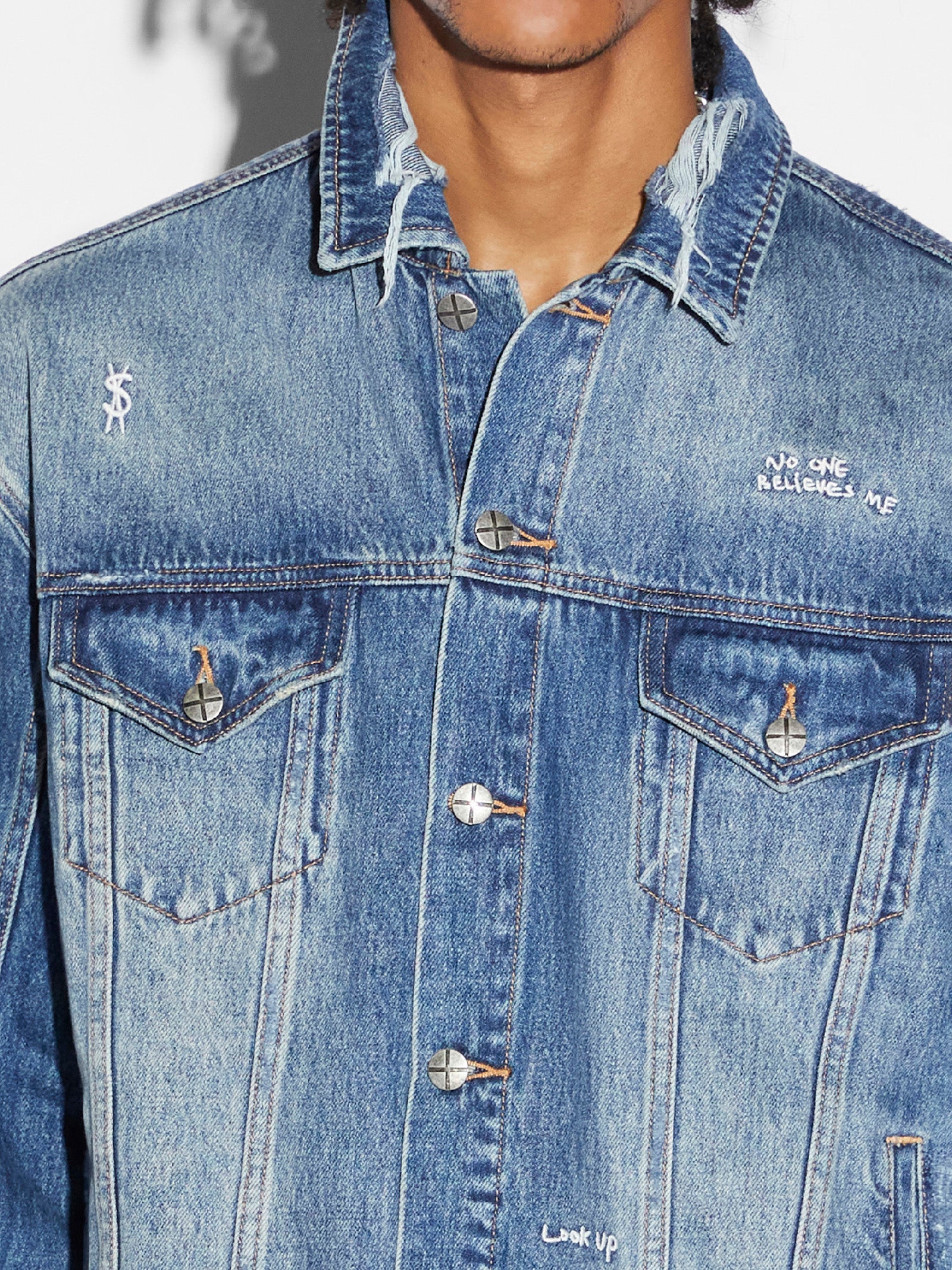 Oh G Ekstatic Denim Jacket - Image 3