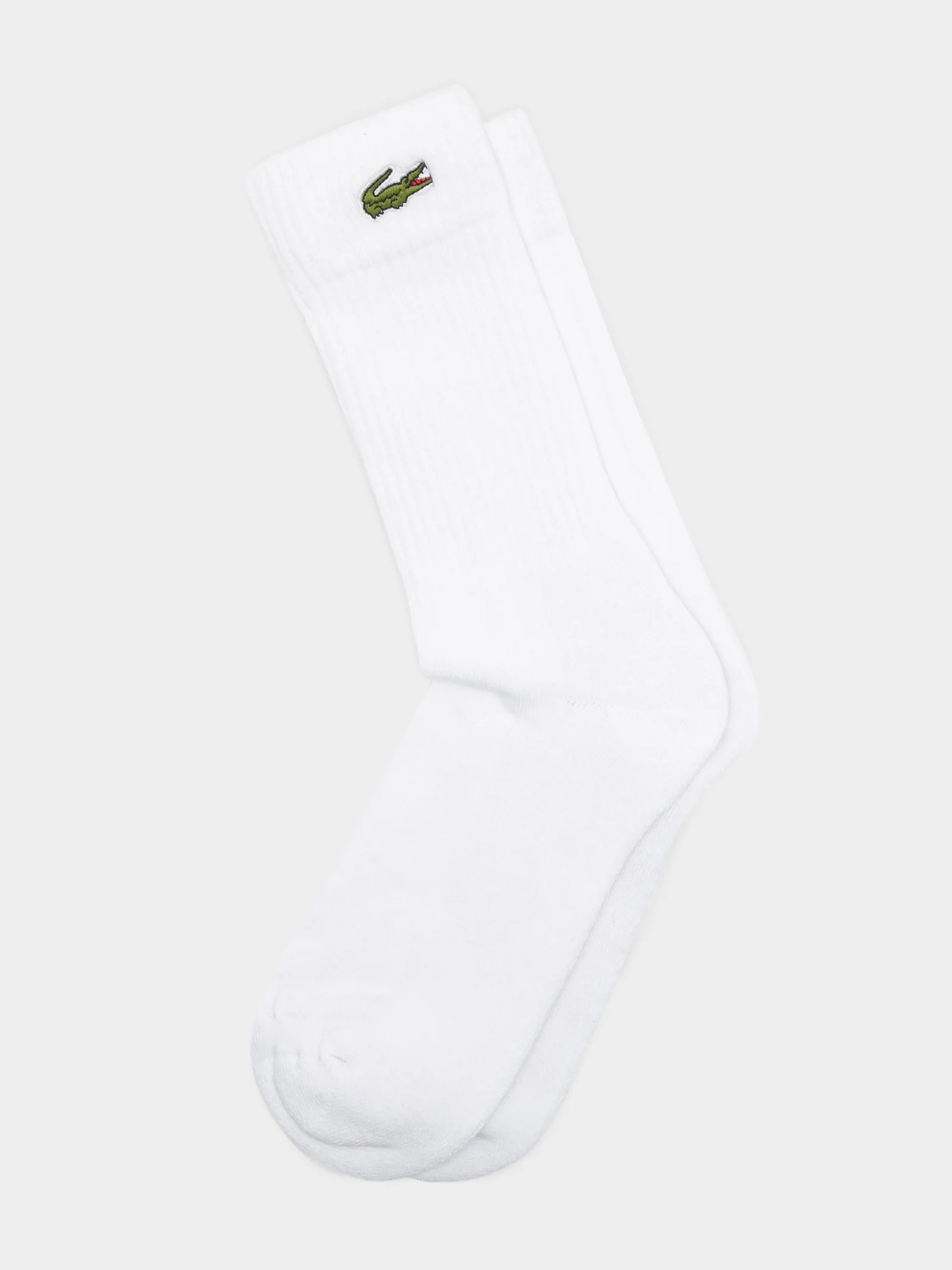 One Pair of Lacoste Crew Socks