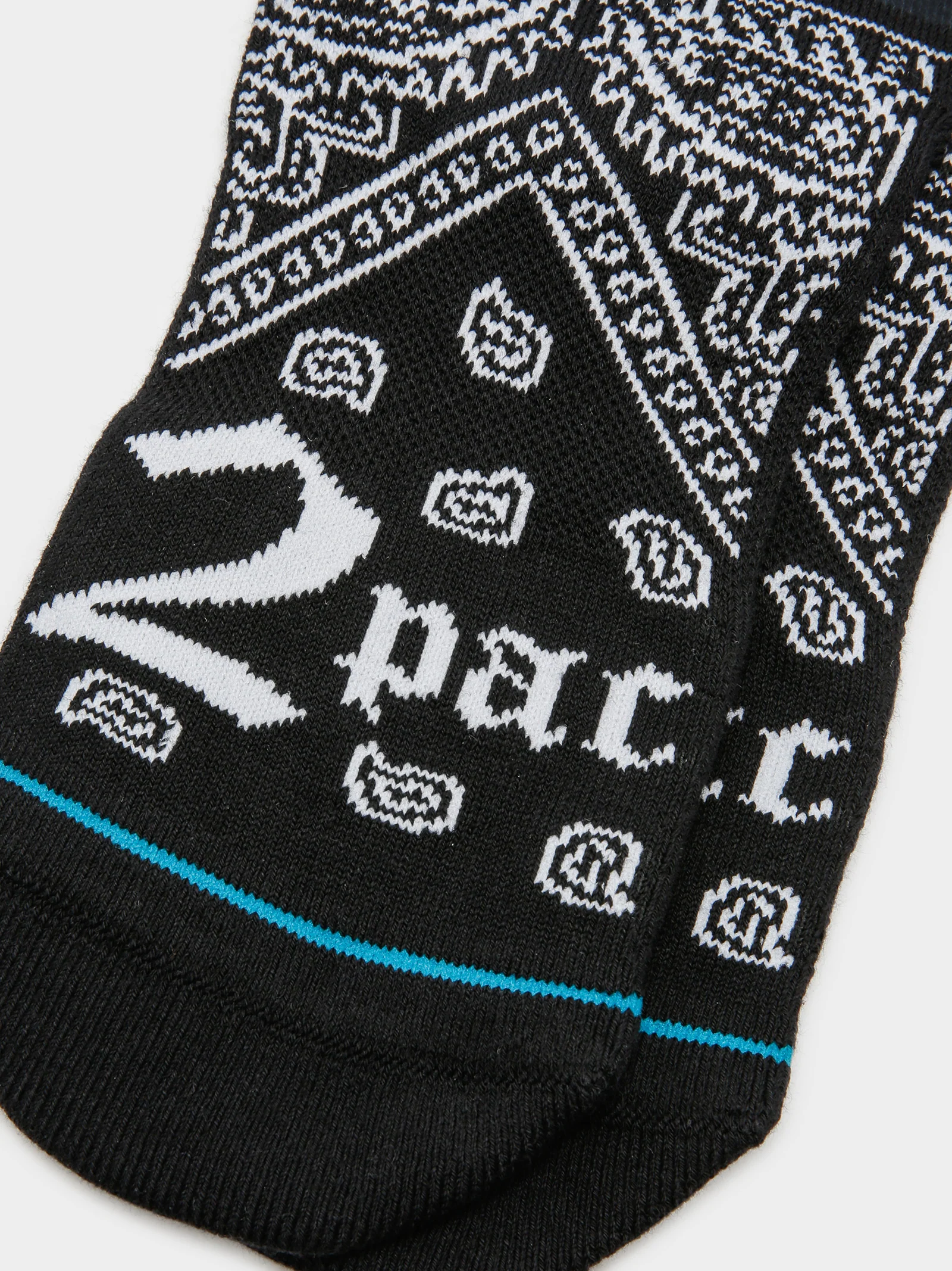 One Pair of Makaveli Tupac Crew Socks - Image 3