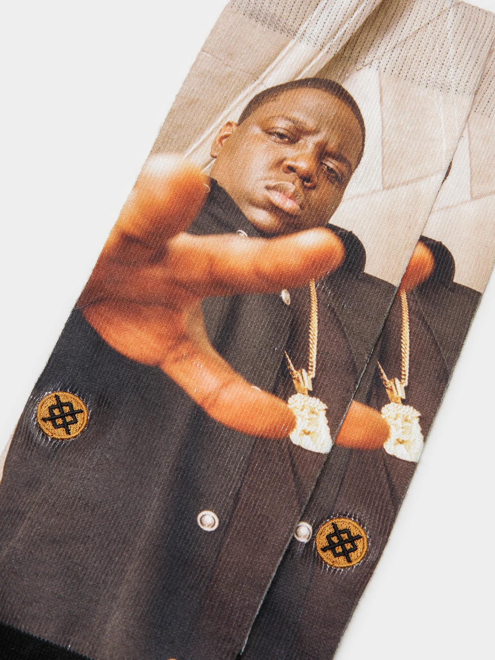 One Pair of The King of NY Crew Socks - Image 2
