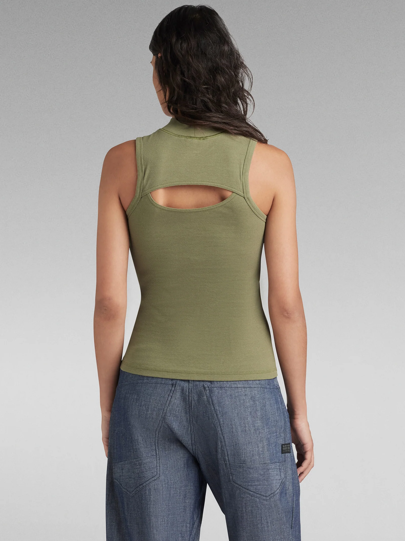 Open Back Mock Slim Tank - Image 5
