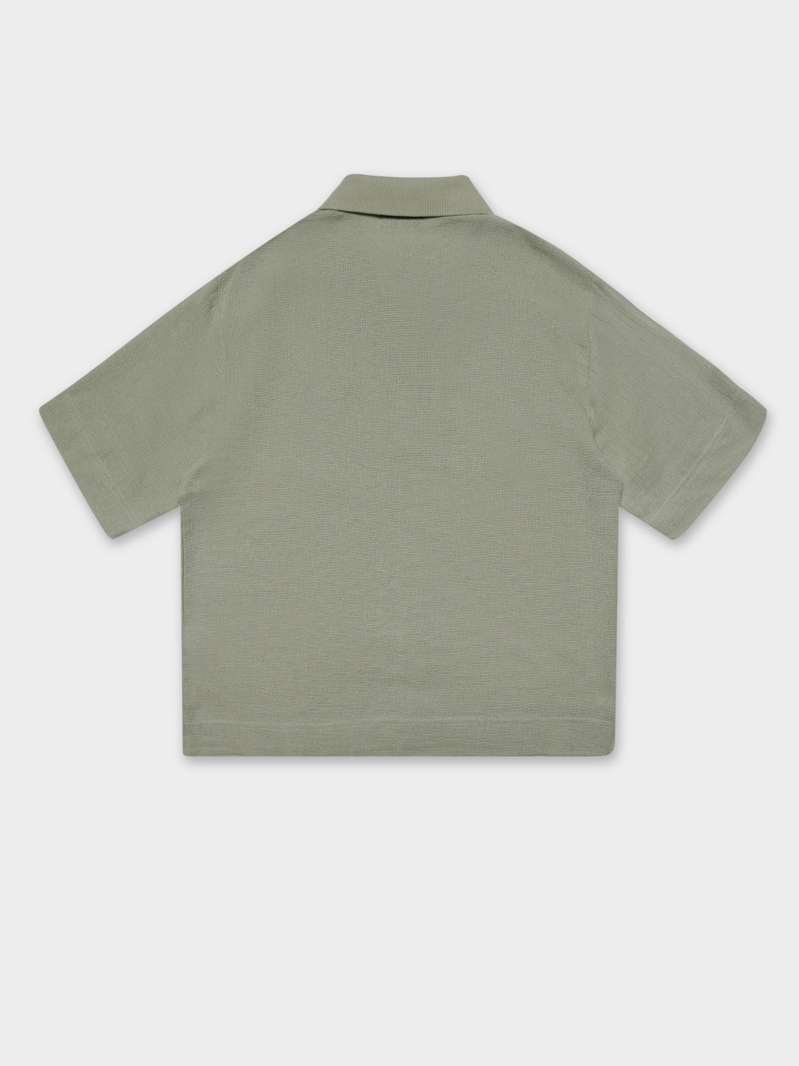 Openwork Polo Shirt - Image 10