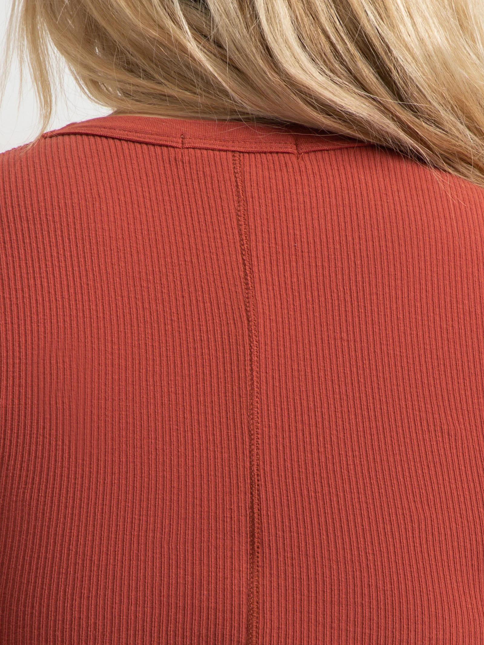 Organic Rib Long Sleeve T-Shirt - Image 4