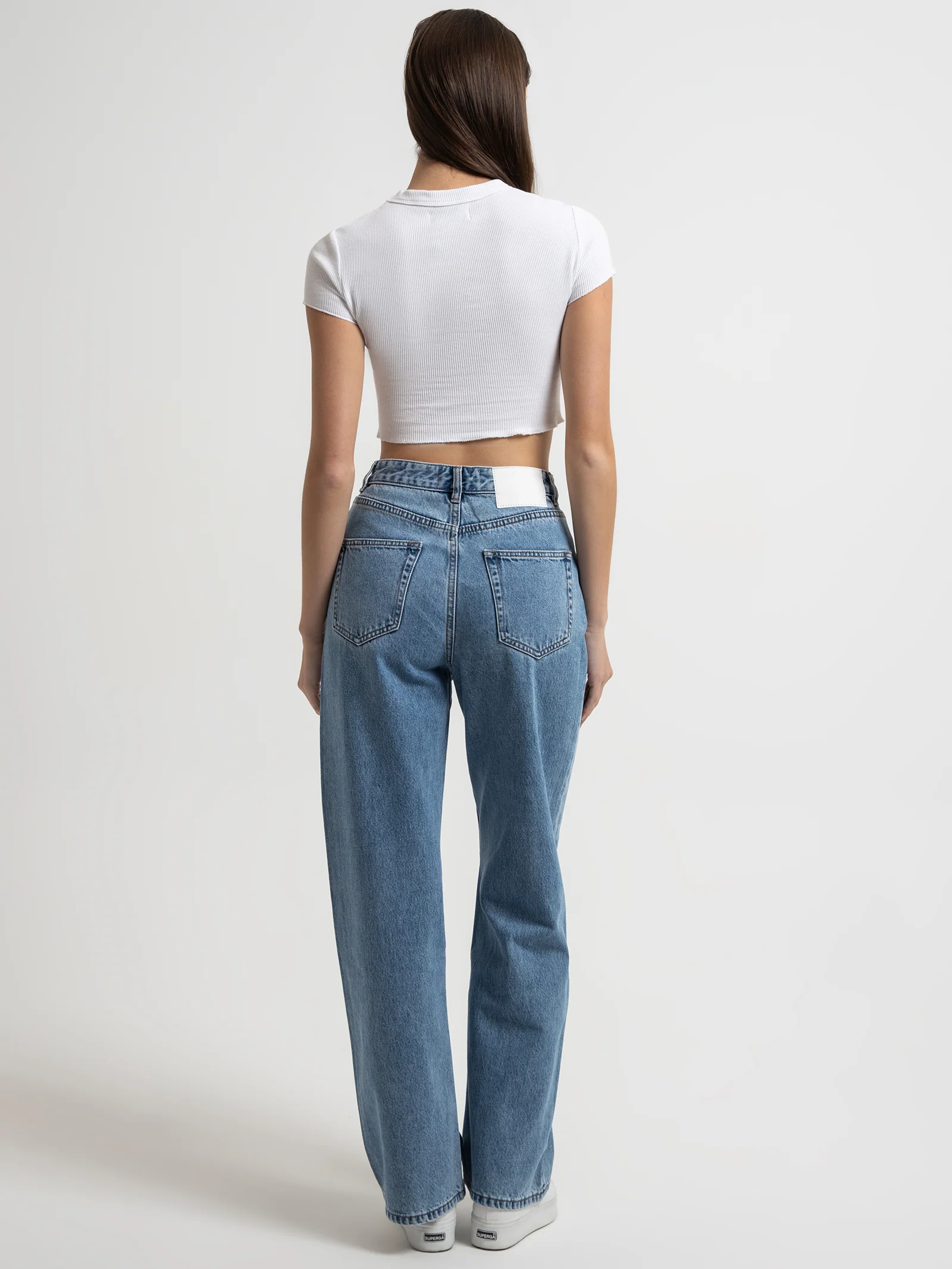 Organic Wide Leg Jeans - Image 6