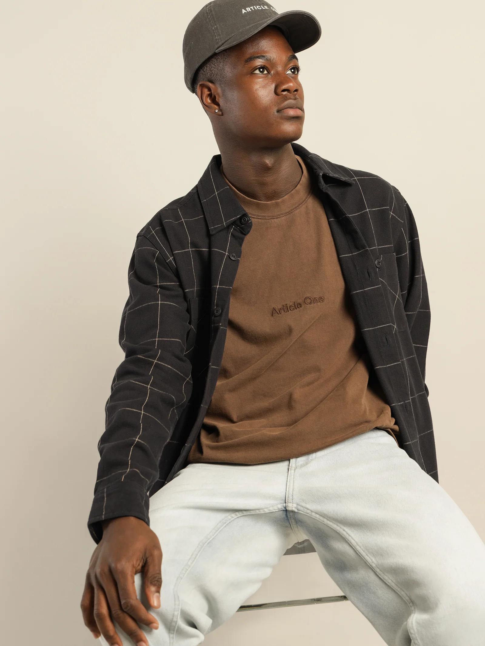 Orion Plaid Overshirt - Image 5