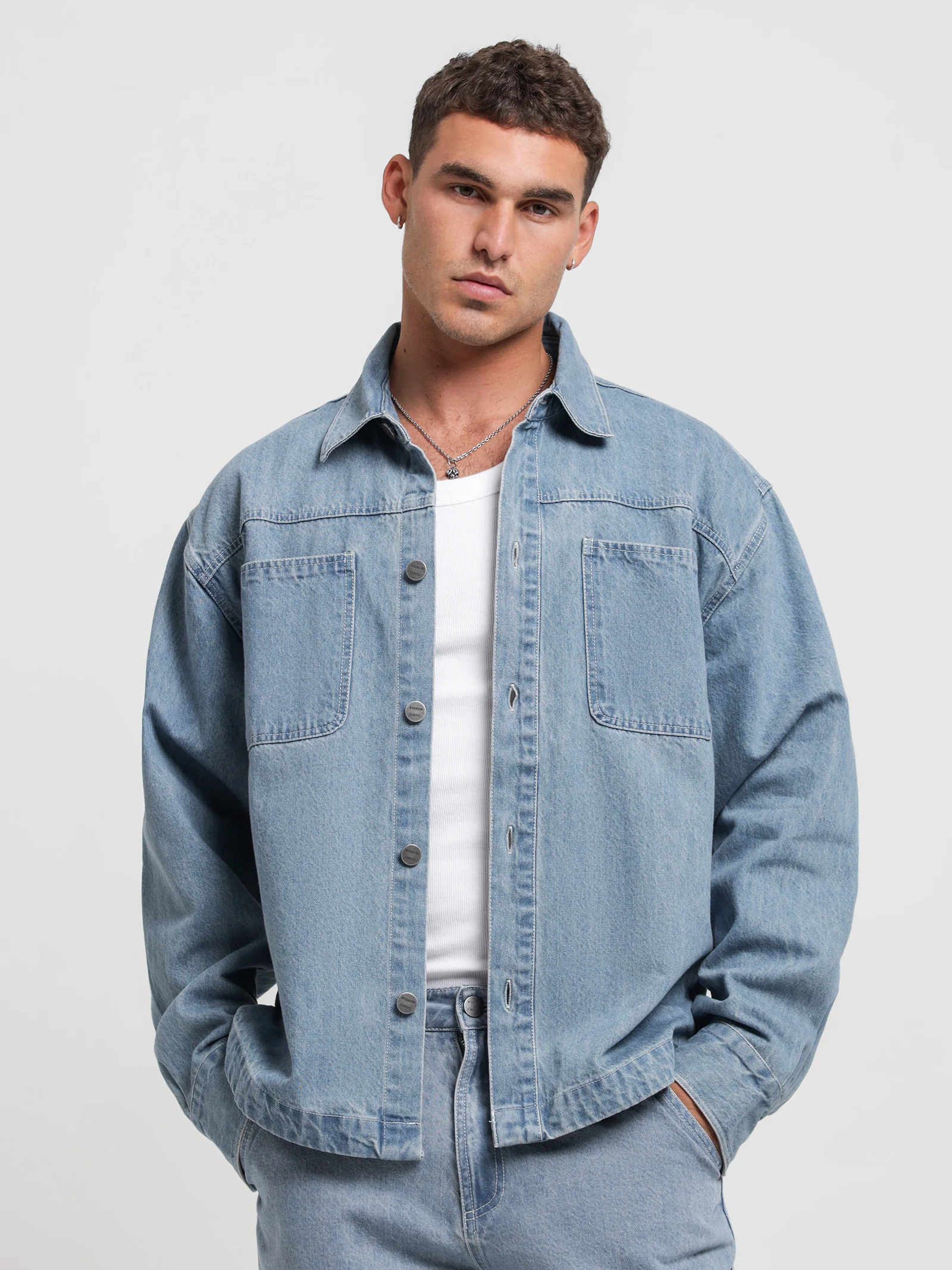Outcast Denim Overshirt - Image 4