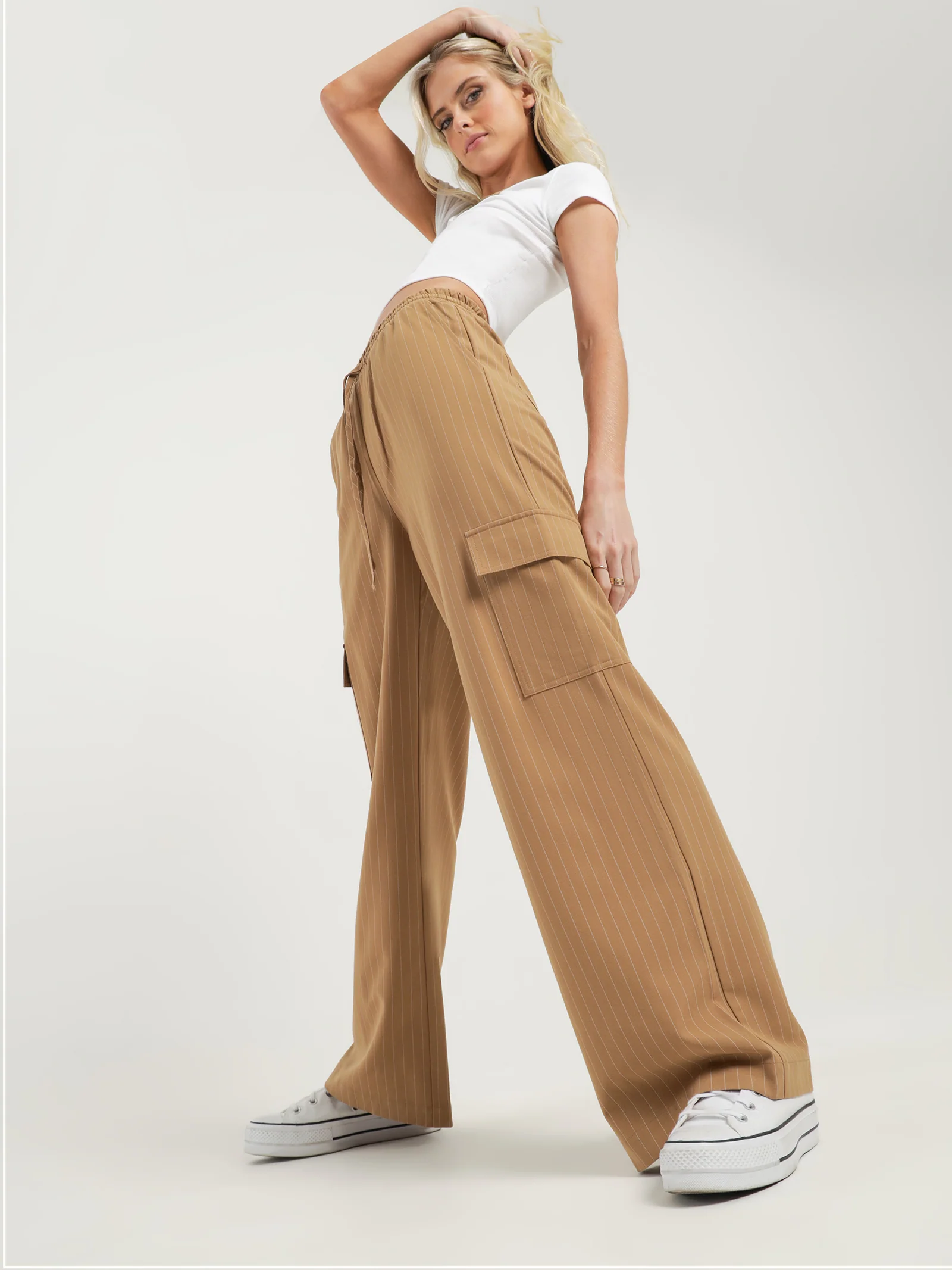 Outlaw Drawstring Cargo Pants - Image 2