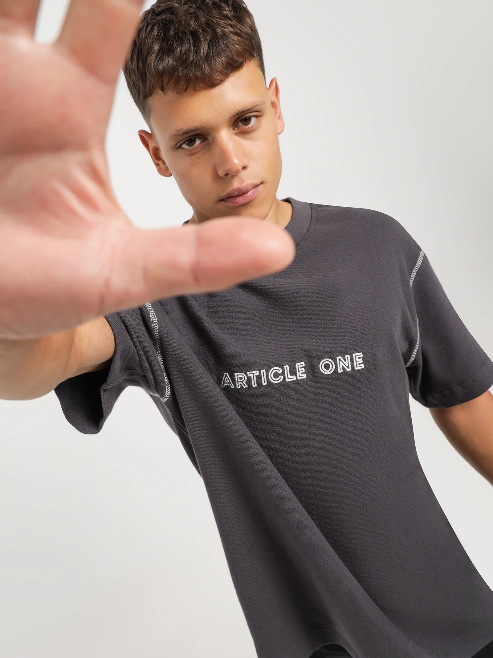 Outline Logo T-Shirt - Image 2