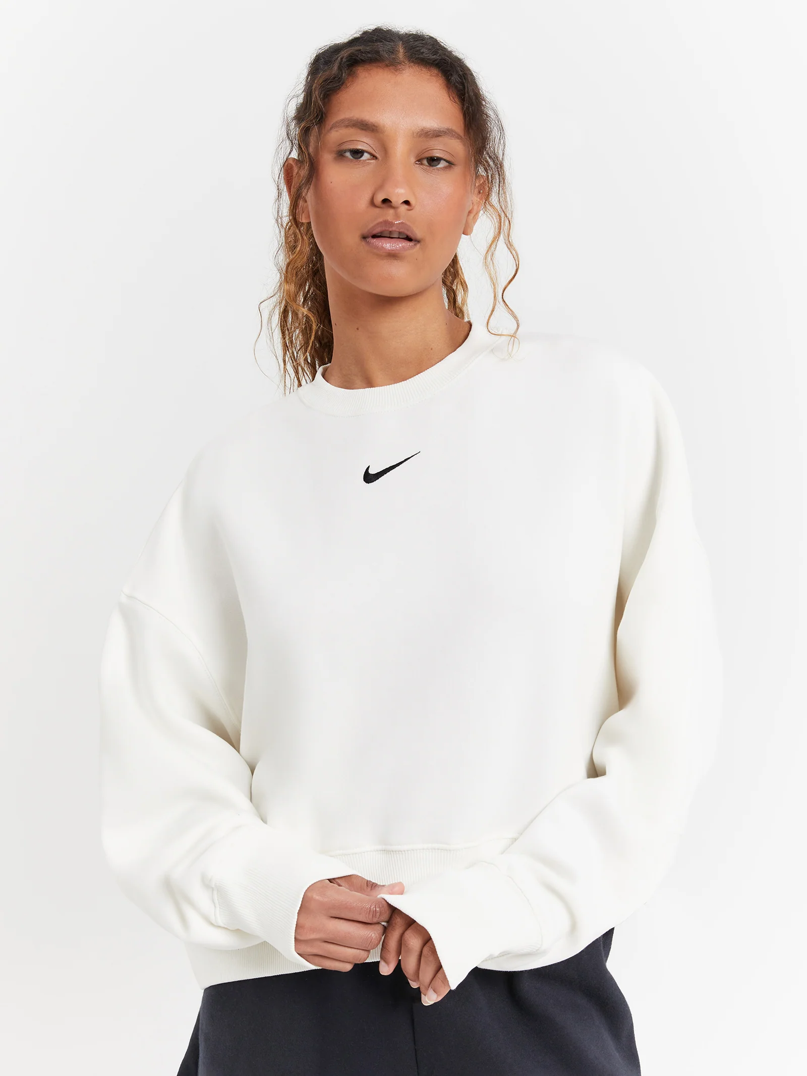 Over Oversized Crew Neck Sweatshirt - Image 4