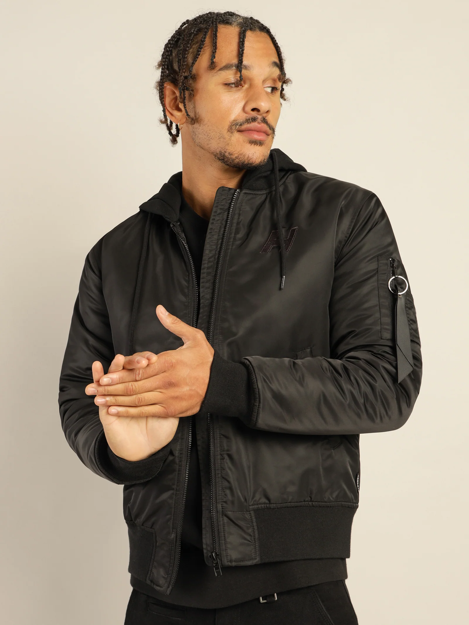 Overdrive Hooded Bomber Jacket - Image 5