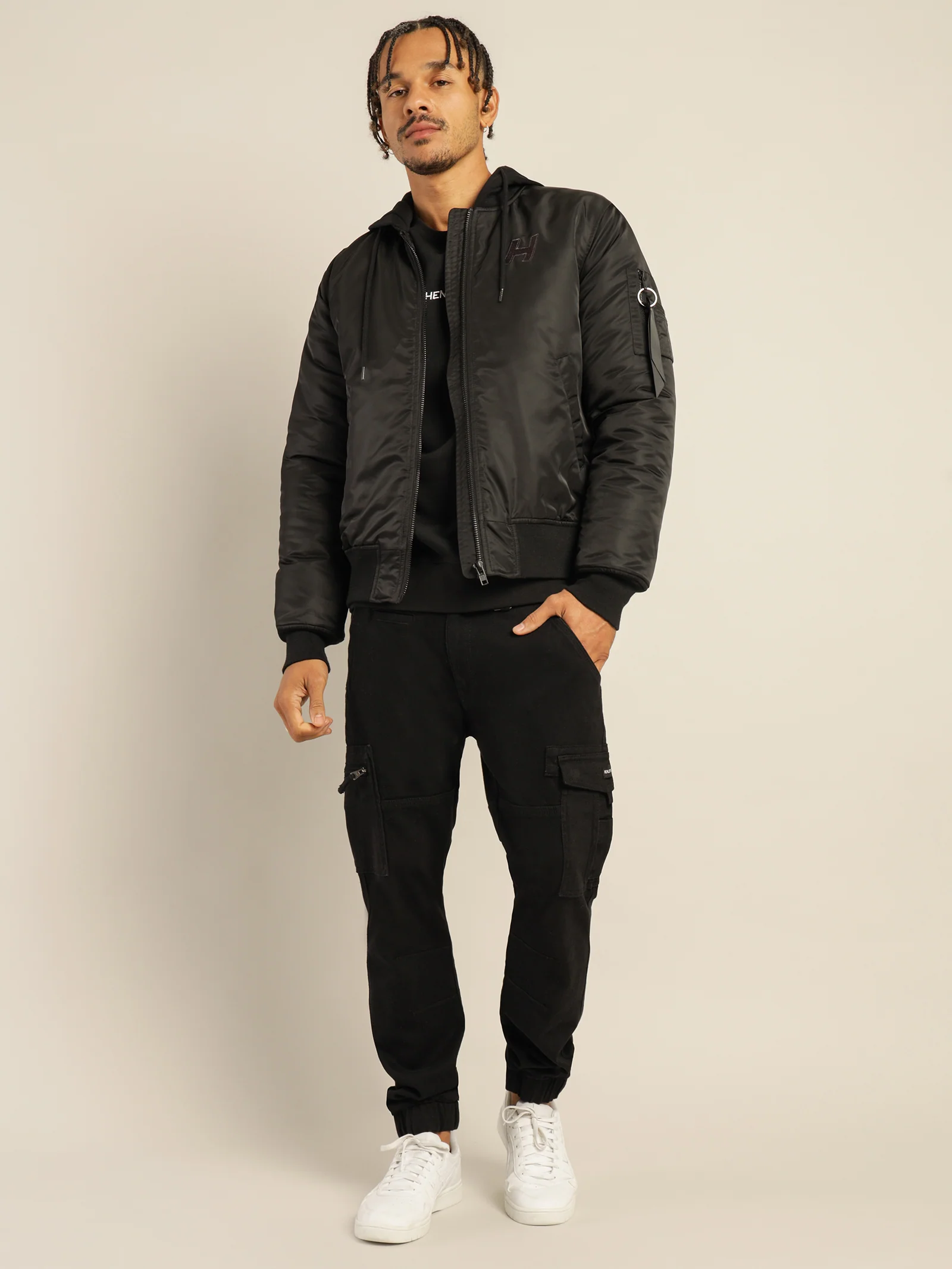 Overdrive Hooded Bomber Jacket - Image 6