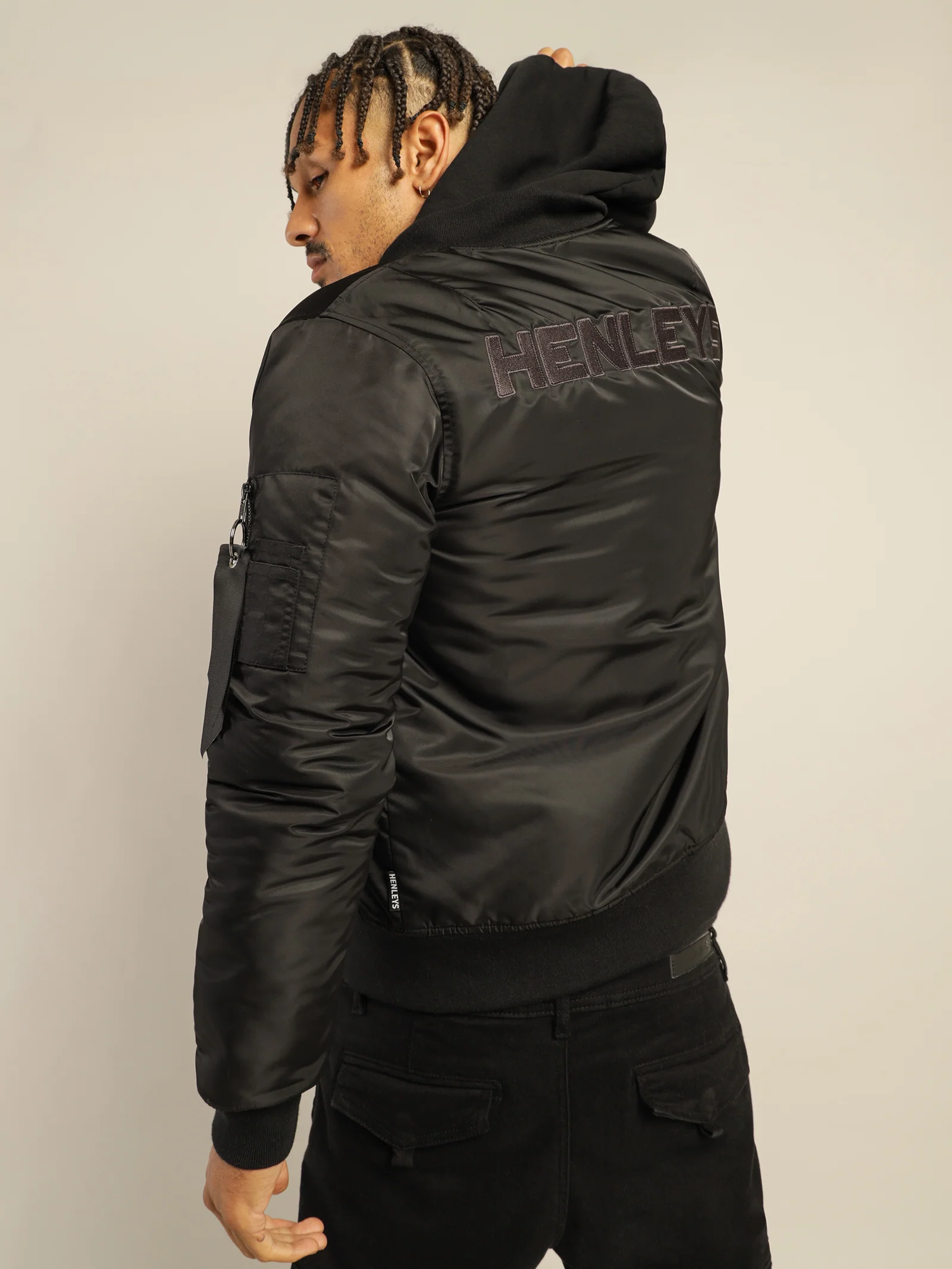 Overdrive Hooded Bomber Jacket - Image 7