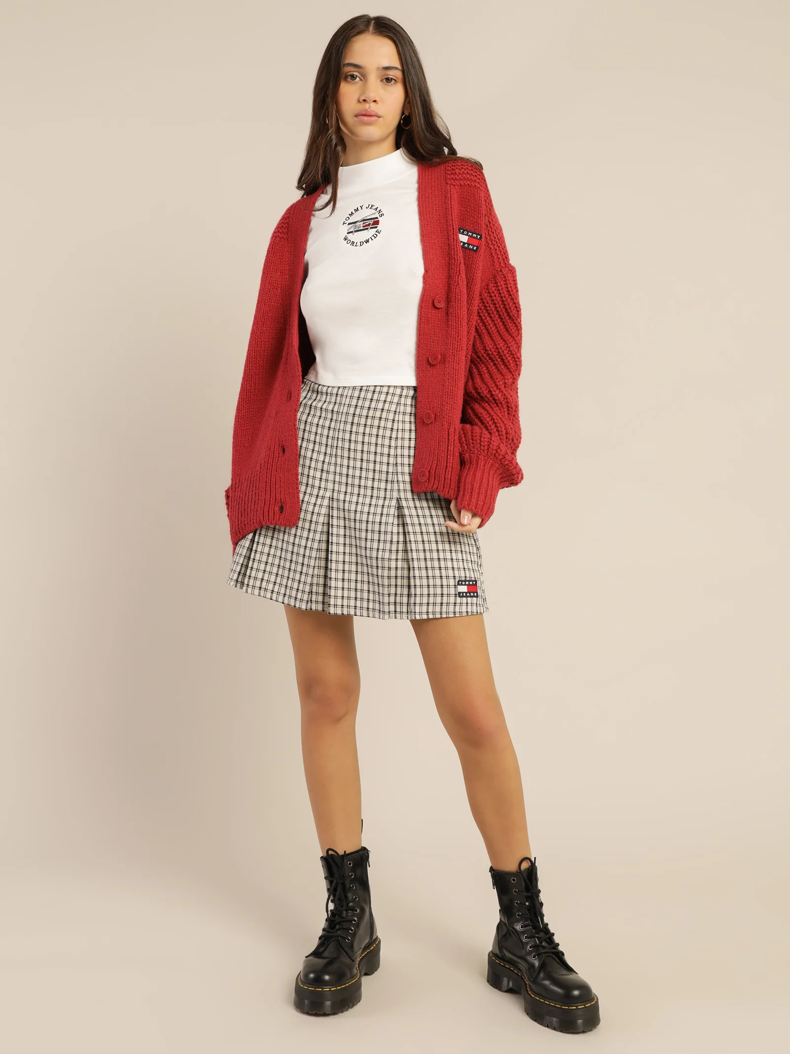 Oversized Badge Cardigan - Image 4