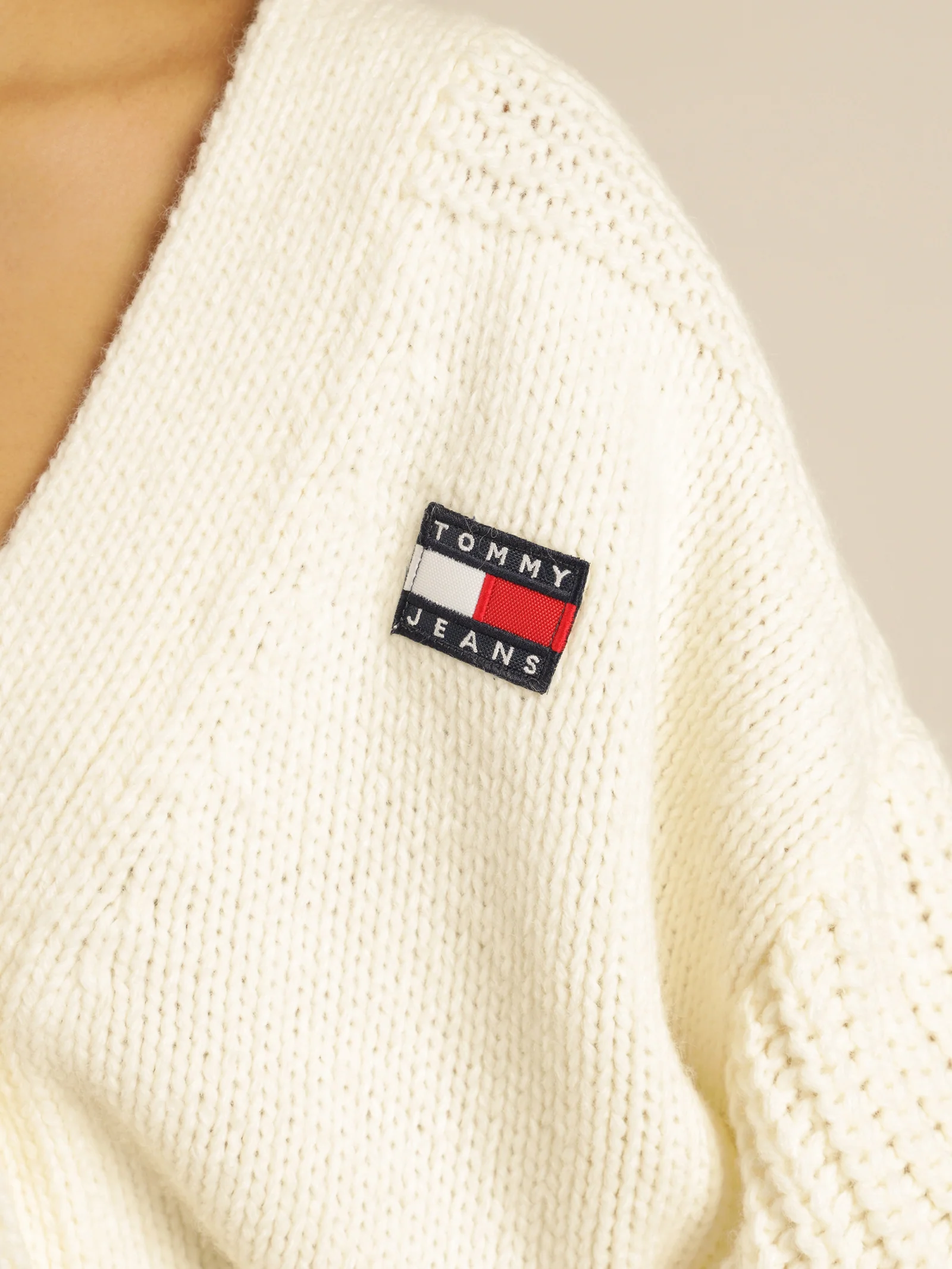 Oversized Badge Cardigan - Image 5